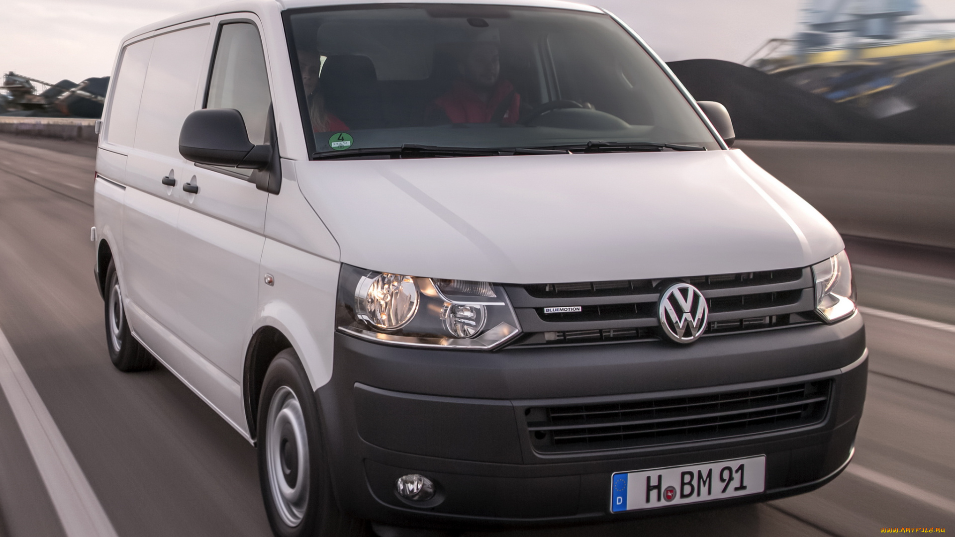 автомобили, volkswagen, transporter, t5, bluemotion, van, 2011