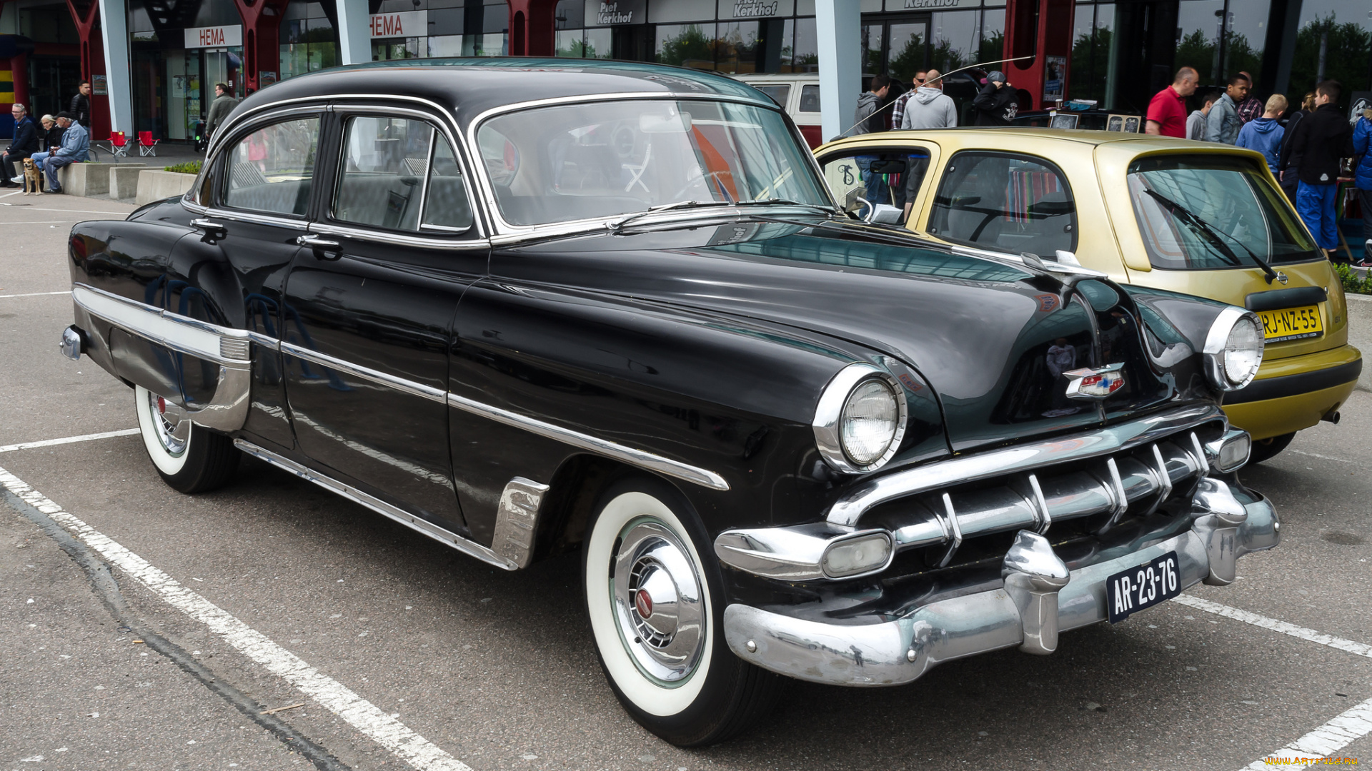 chevrolet, 2103, 4, door, sedan, 1954, автомобили, выставки, и, уличные, фото, выставка, история, ретро, автошоу