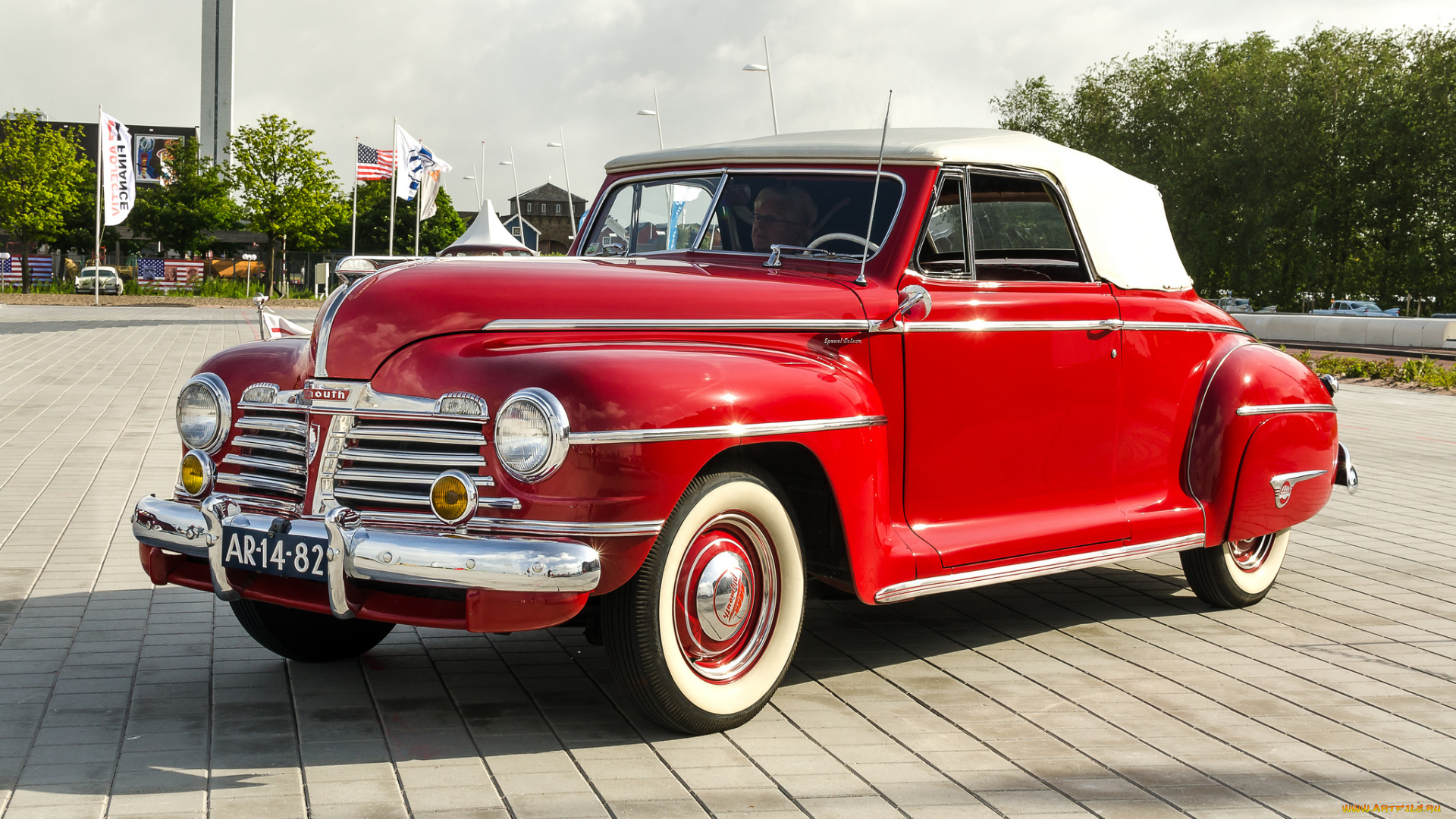 plymouth, p, 14, special, deluxe, convertible, 1942, автомобили, выставки, и, уличные, фото, история, выставка, автошоу, ретро