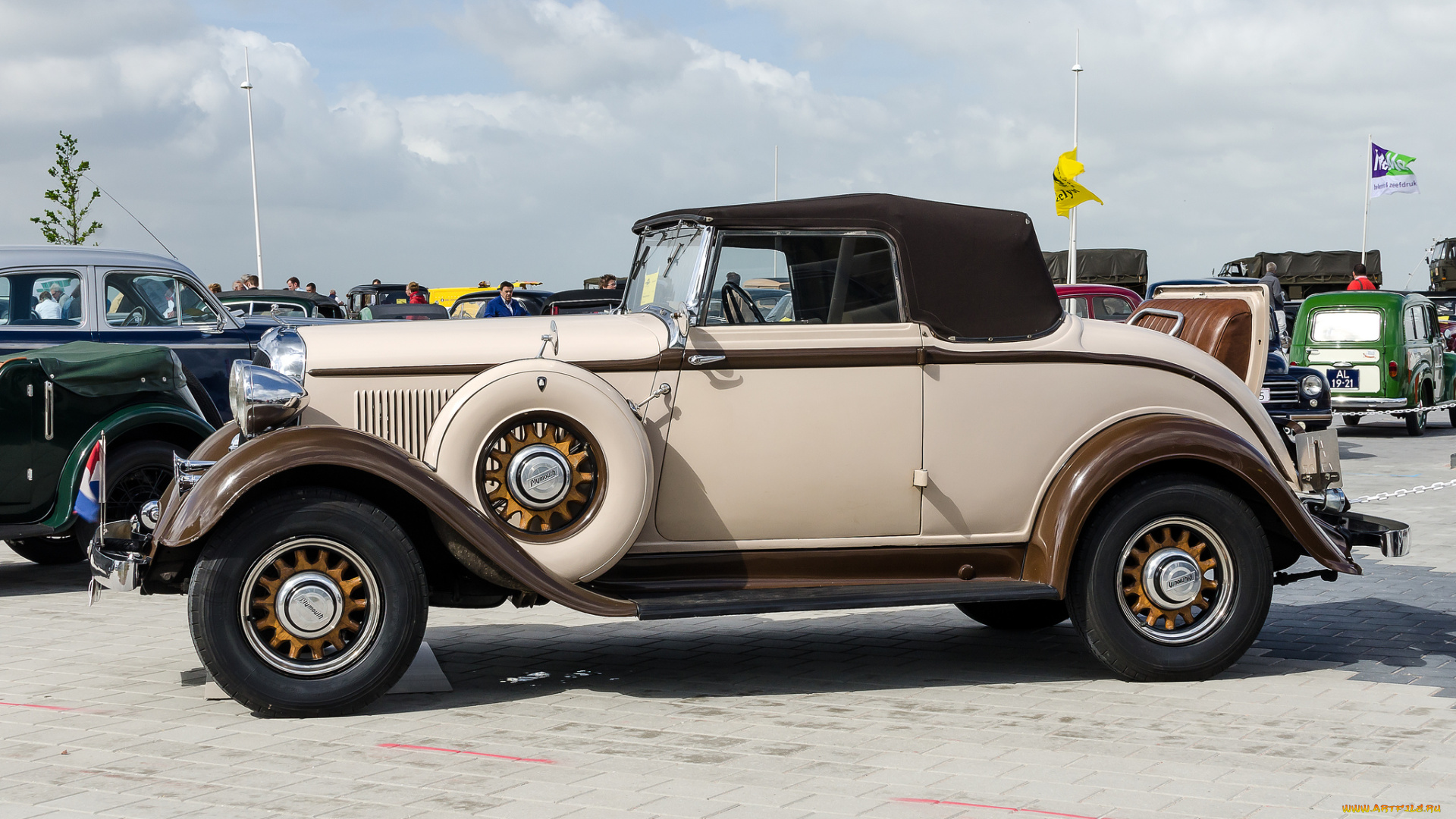 plymouth, pd, 4, convertible, 1933, автомобили, выставки, и, уличные, фото, автошоу, выставка, ретро, история