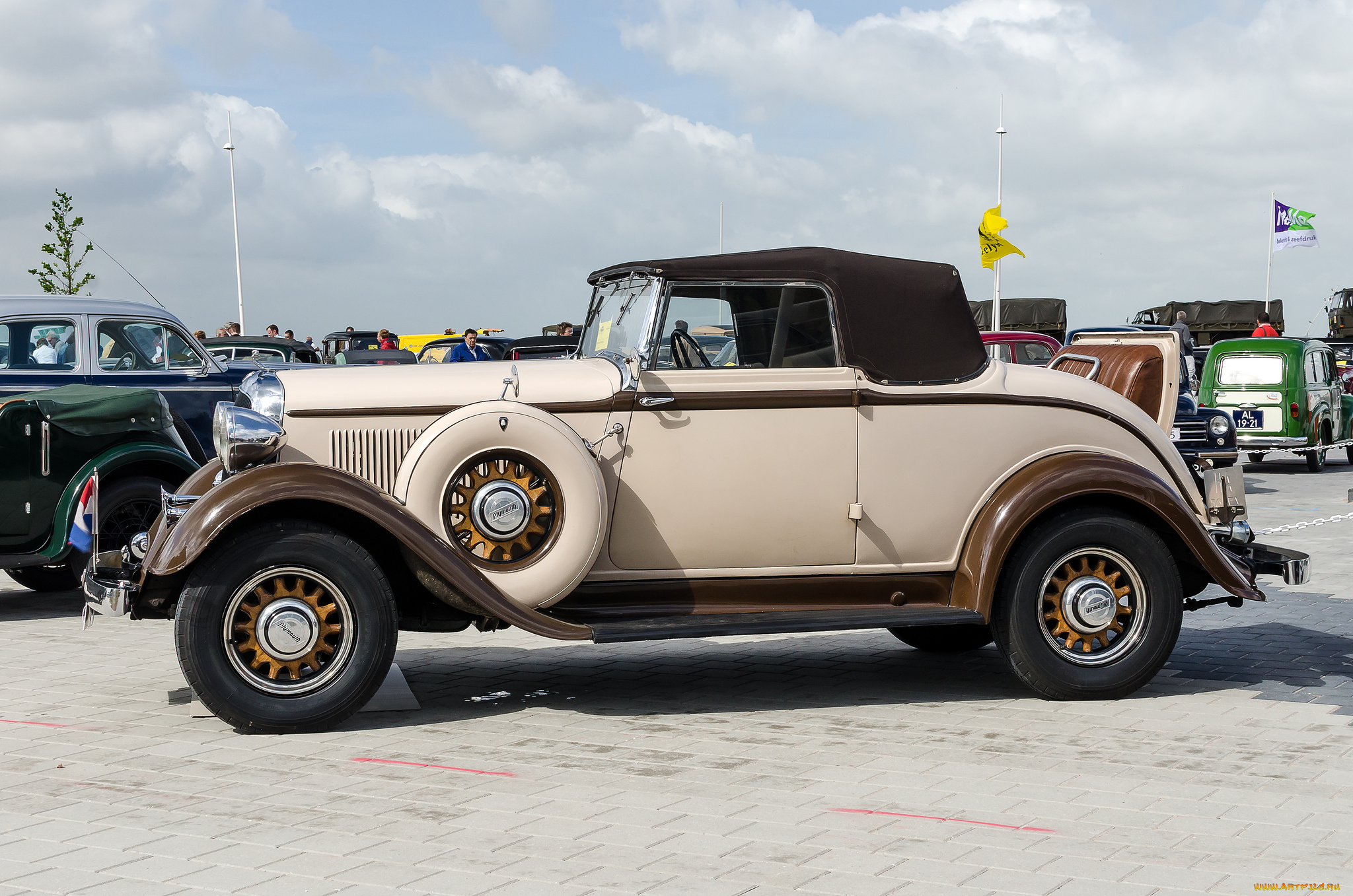 plymouth, pd, 4, convertible, 1933, автомобили, выставки, и, уличные, фото, автошоу, выставка, ретро, история