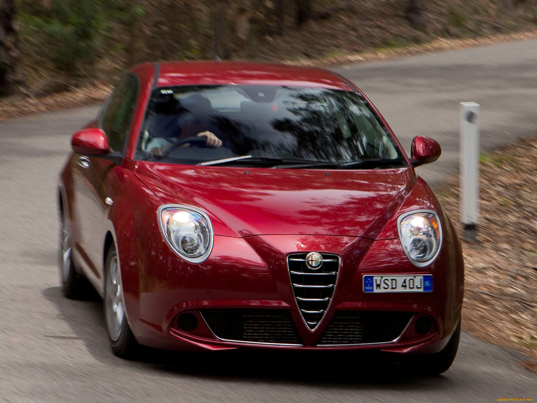 автомобили, alfa, romeo, mito, alfa, romeo, 2014, au-spec, 955, красный