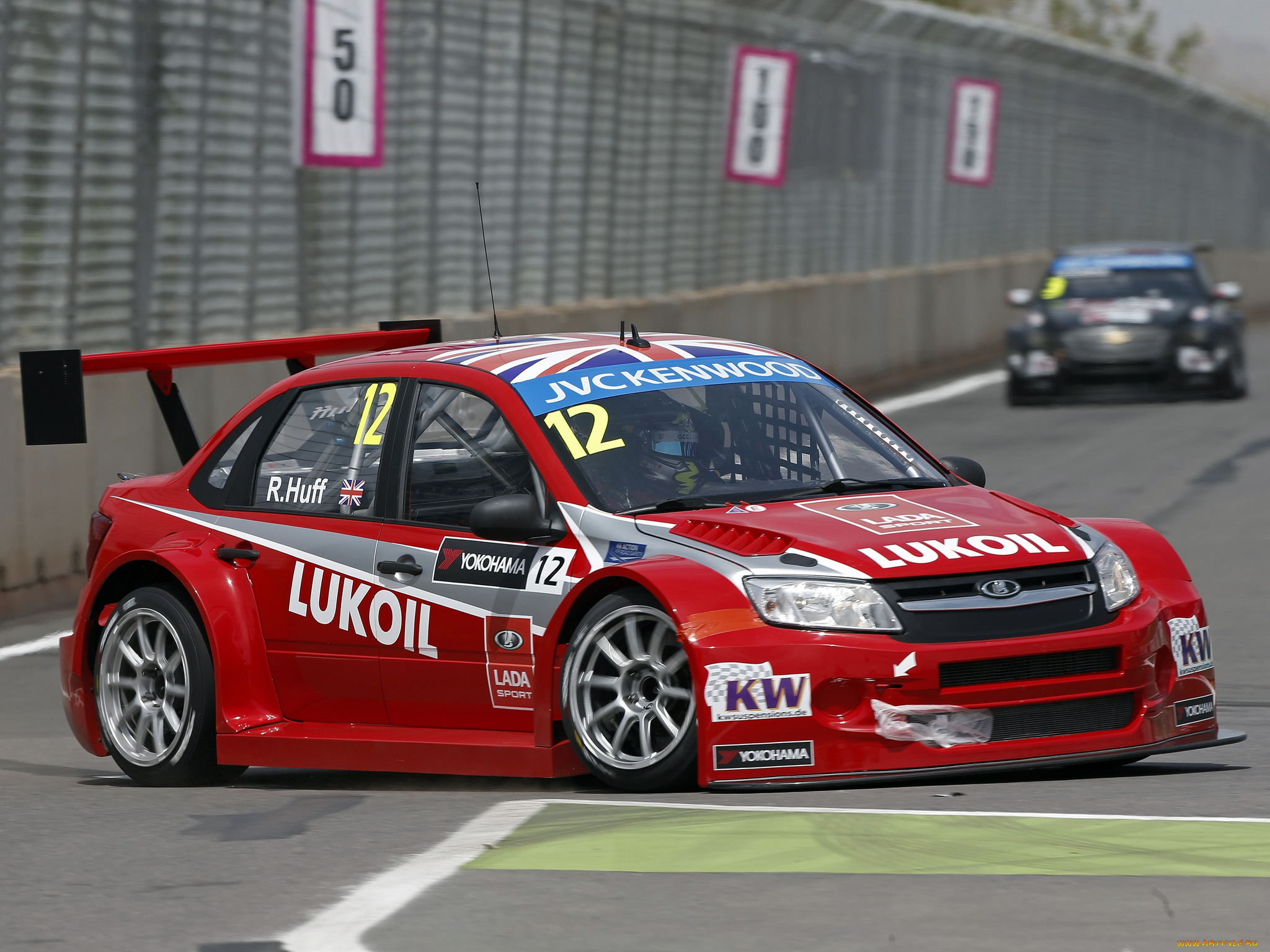 спорт, автоспорт, lada, wtcc, 2190, 2014, granta, tc1, красная