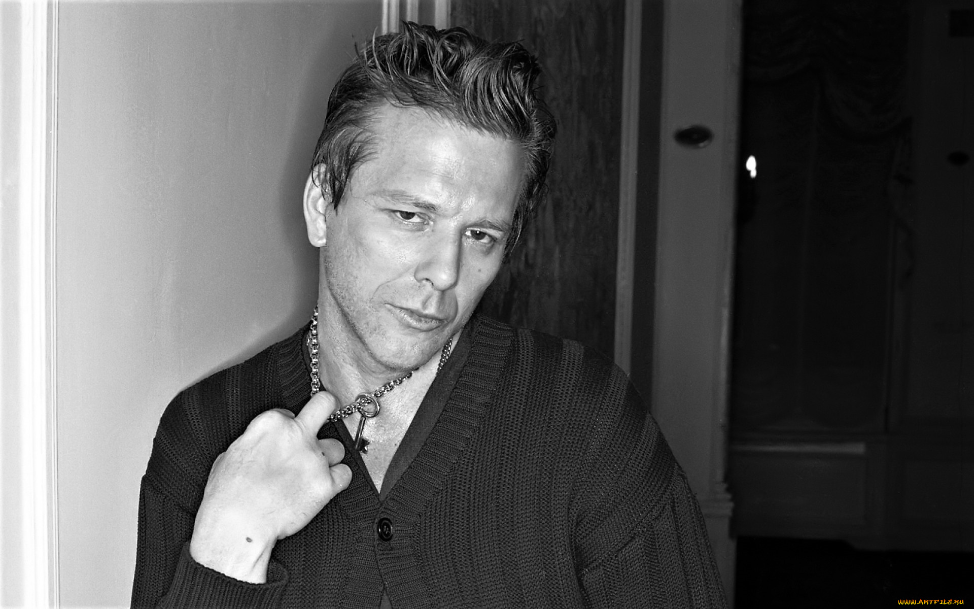 мужчины, mickey, rourke, актер, ключ, кофта