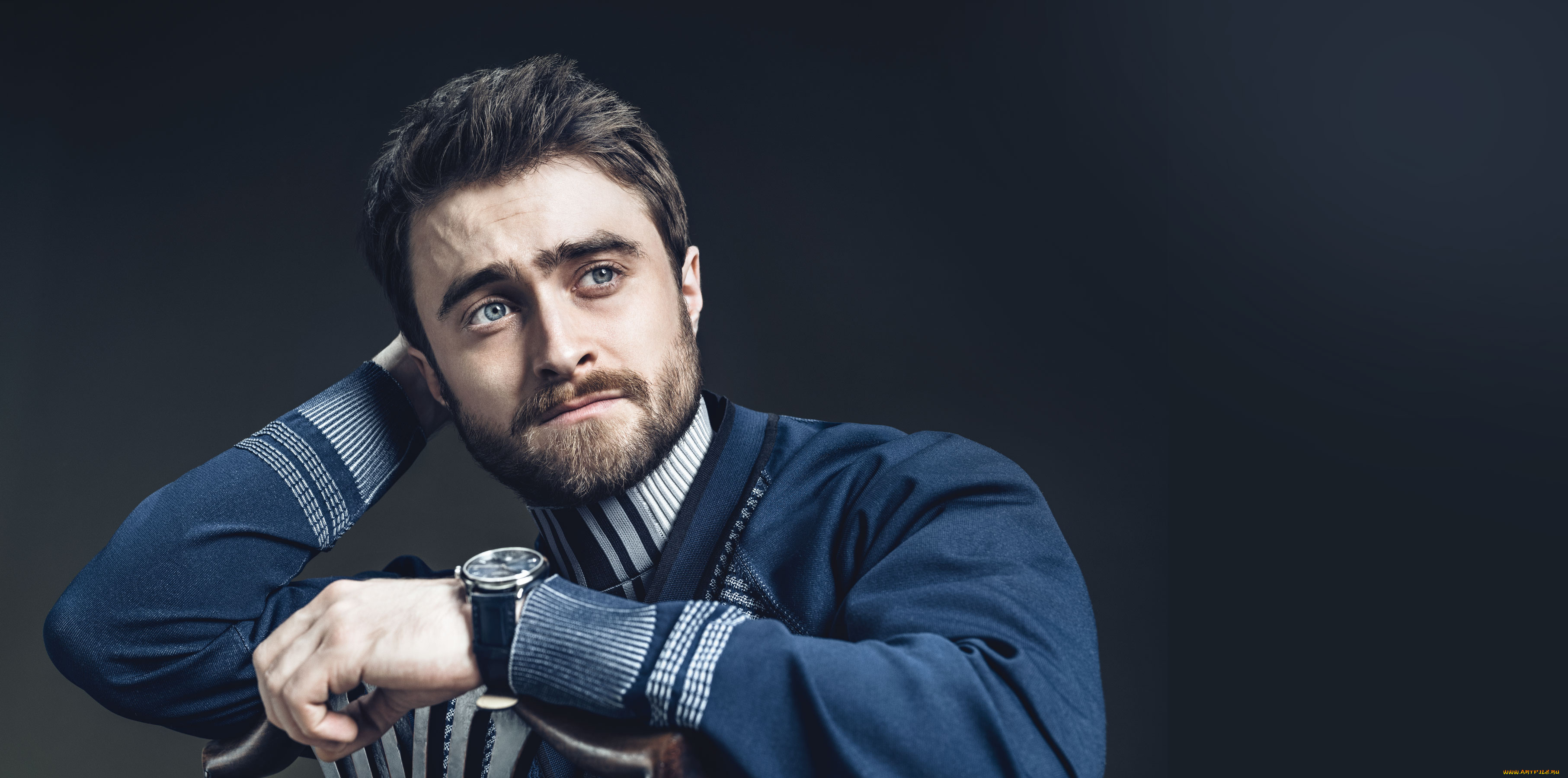 мужчины, daniel, radcliffe, актер, куртка, часы