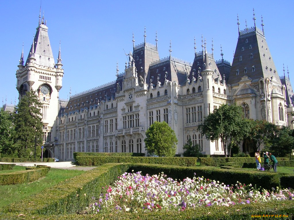 iasi, romania, города, дворцы, замки, крепости