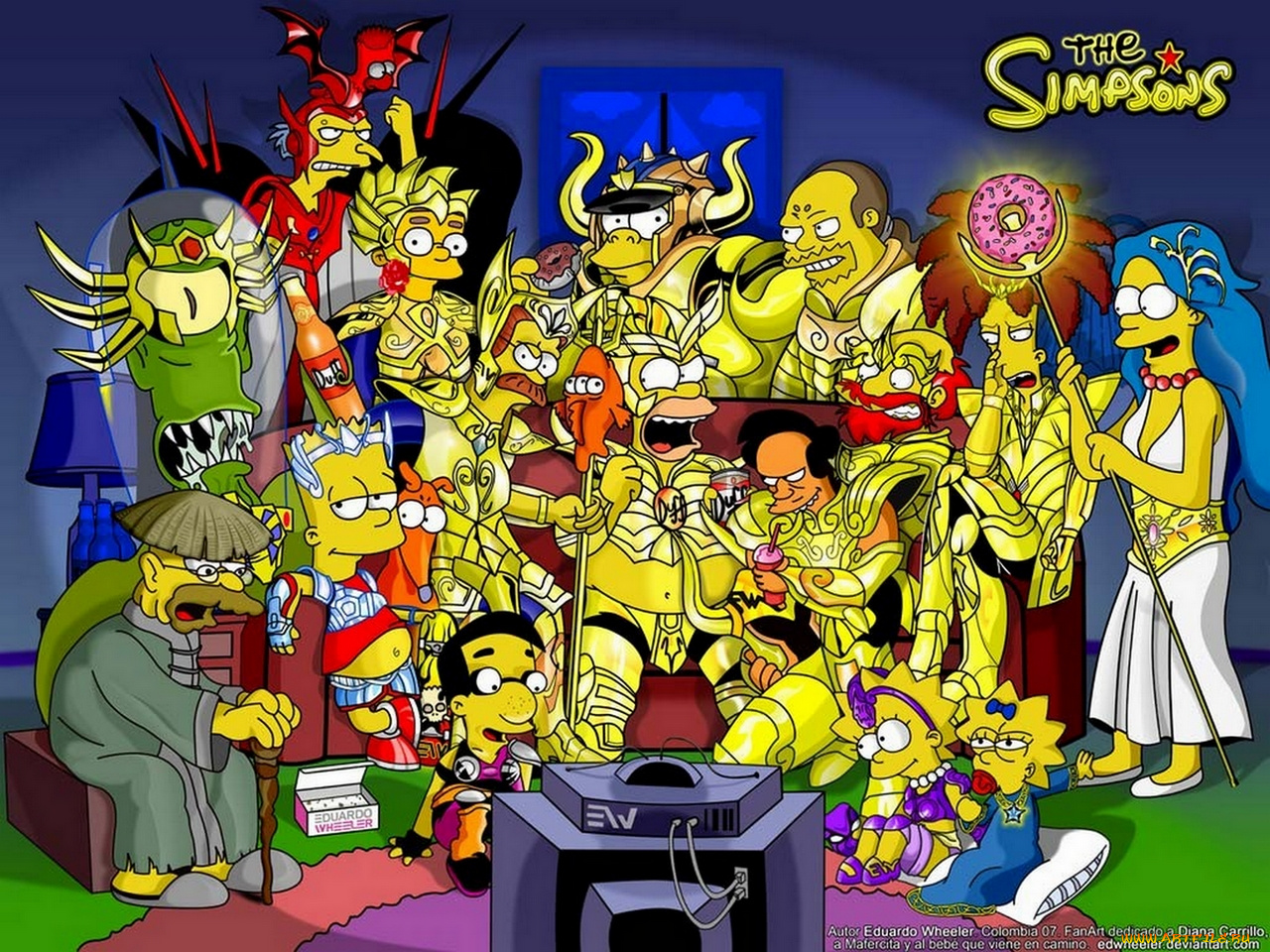 мультфильмы, the, simpsons