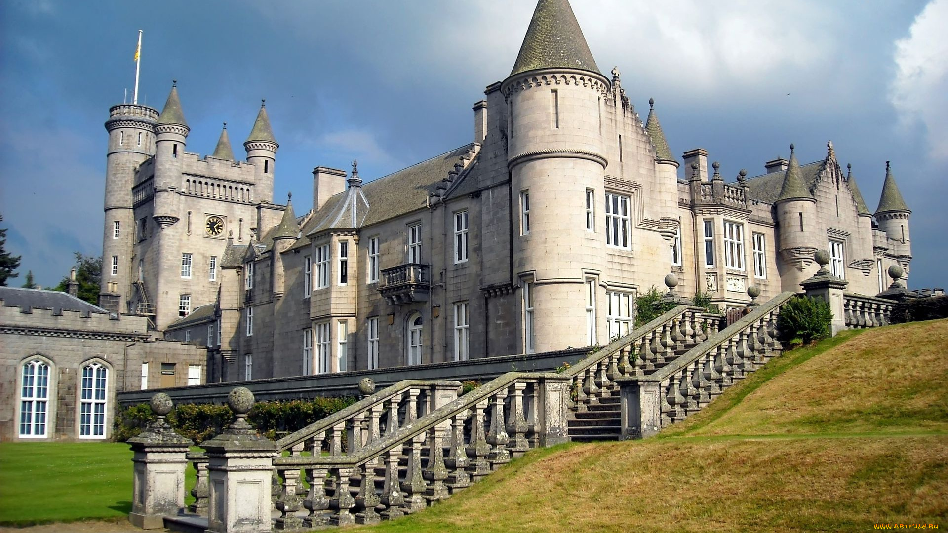 balmoral, castle, uk, города, дворцы, замки, крепости