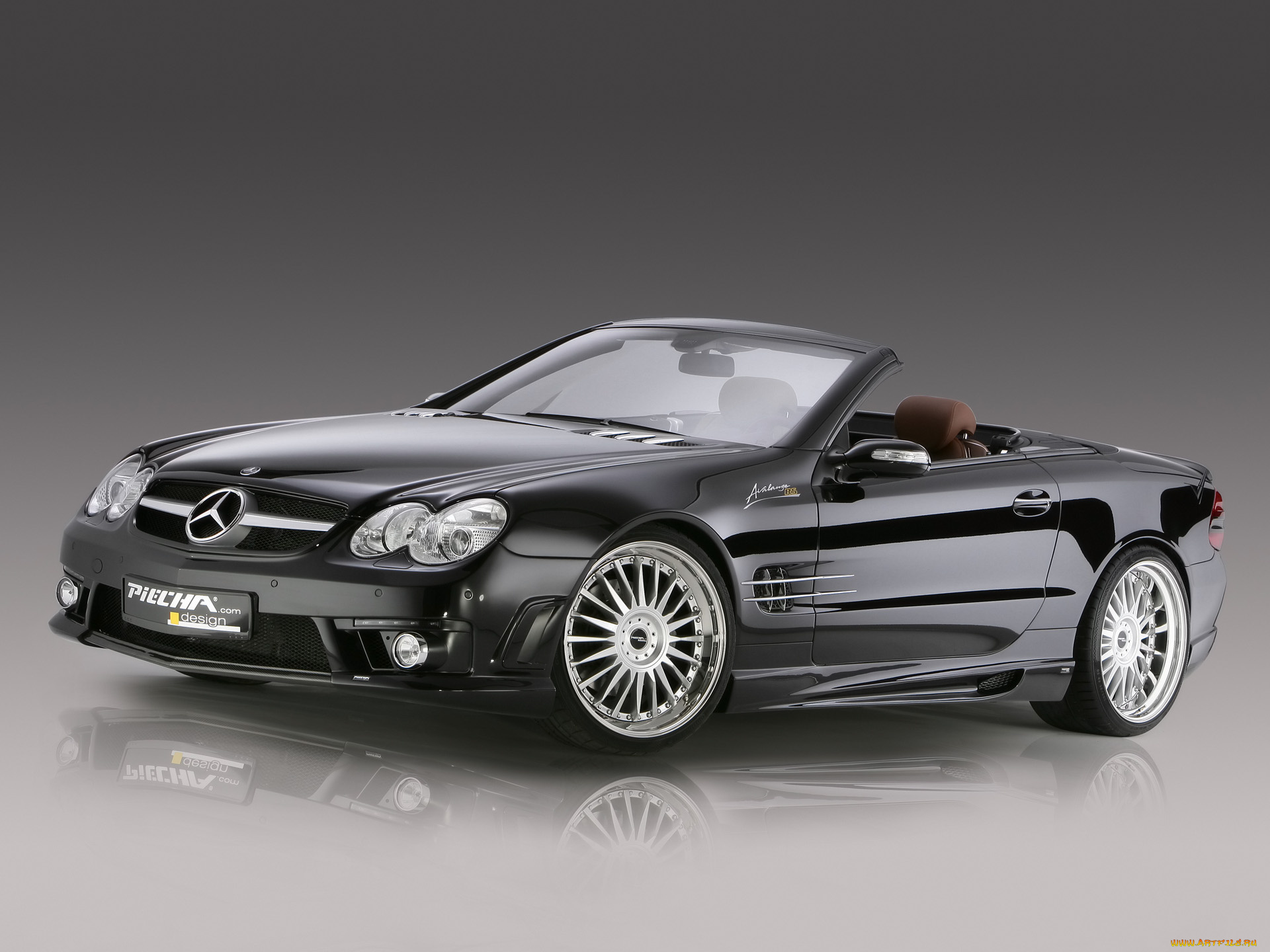 2009, piecha, design, mercedes, benz, sl, avalange, rs, автомобили