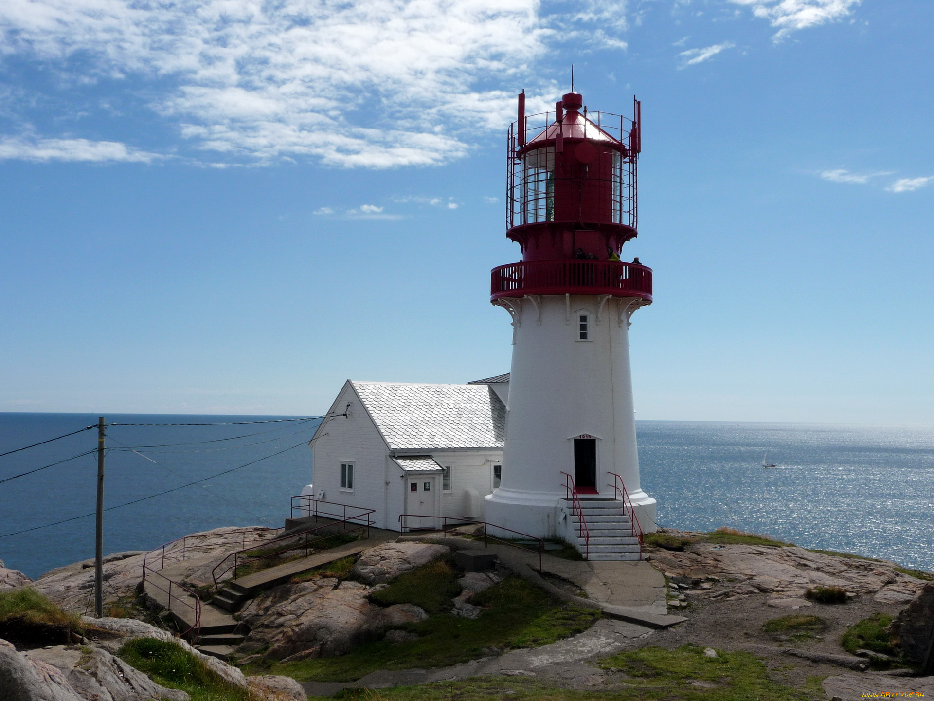 природа, маяки, lindesnes, lighthouse, norway