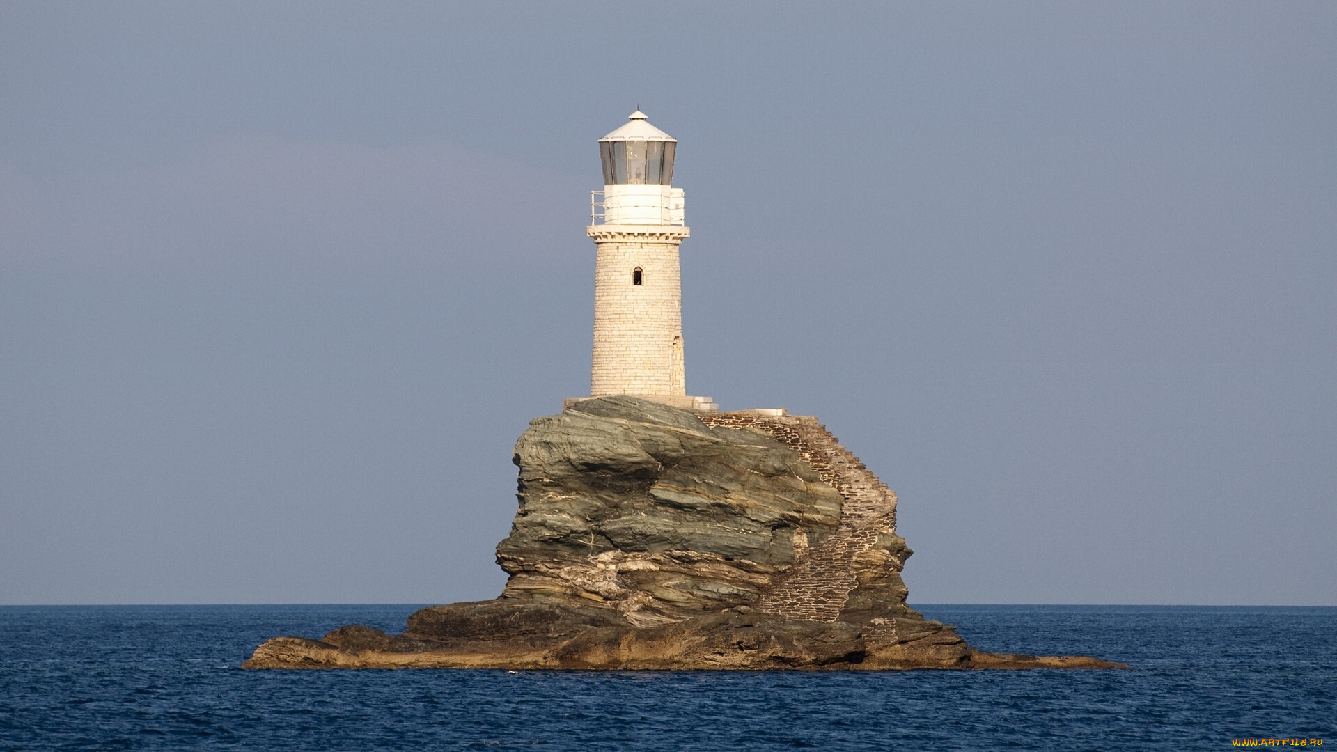 tourlitis, lighthouse, andros, island, greece, природа, маяки, остров, андрос, греция, эгейское, море