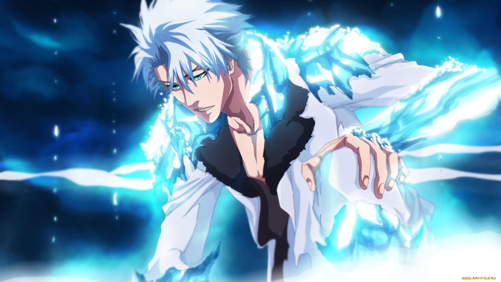 аниме, bleach, hitsugaya, toshiro