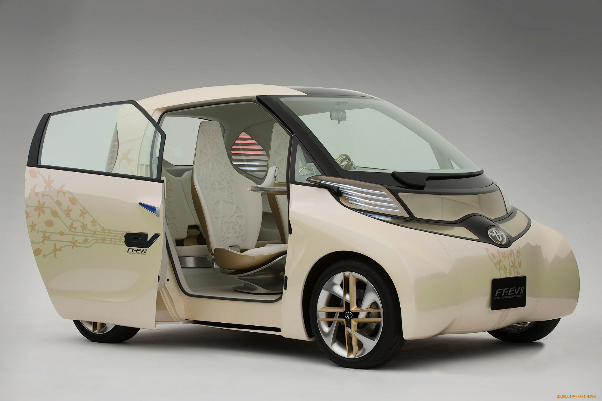 toyota, ft, ev-ii, concept, 2010, автомобили, toyota, 2010, concept, ft, ev-ii