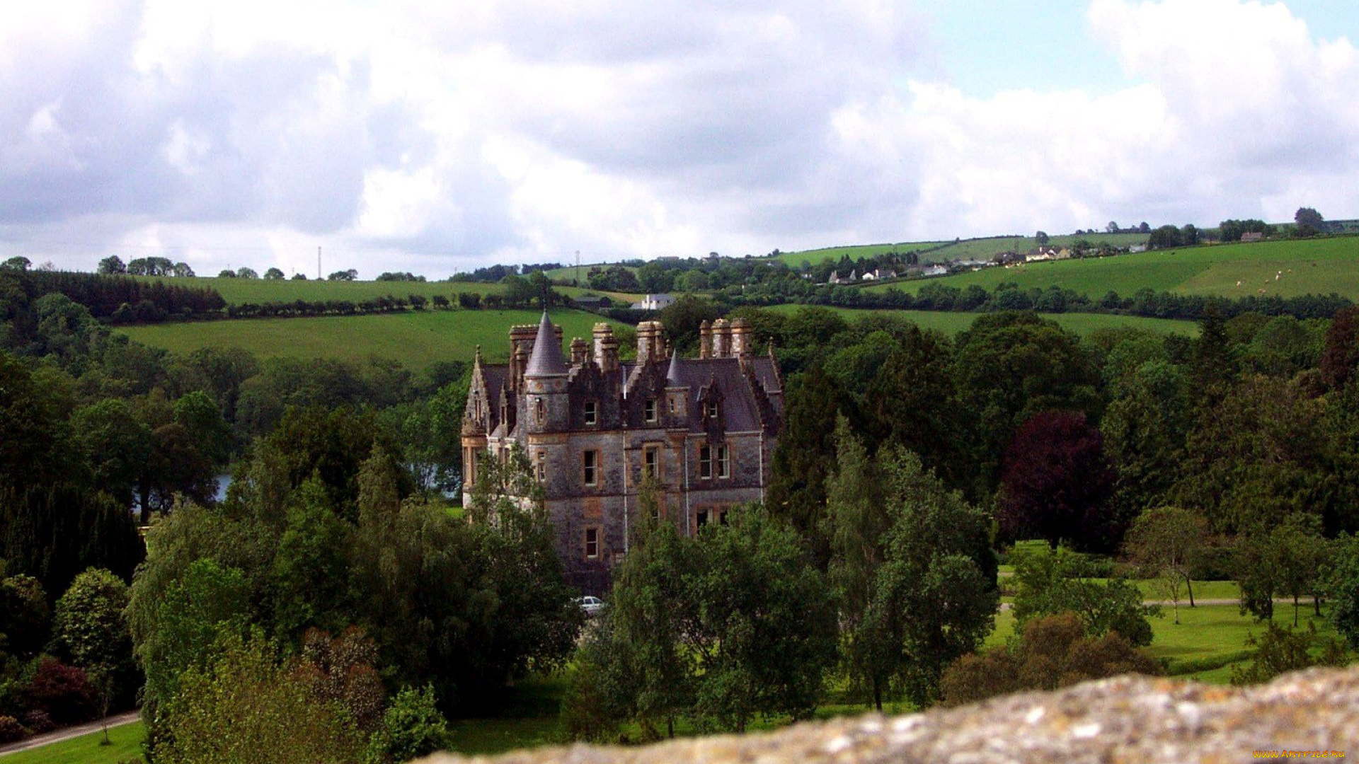 blarney, castle, города, замки, ирландии, blarney, castle