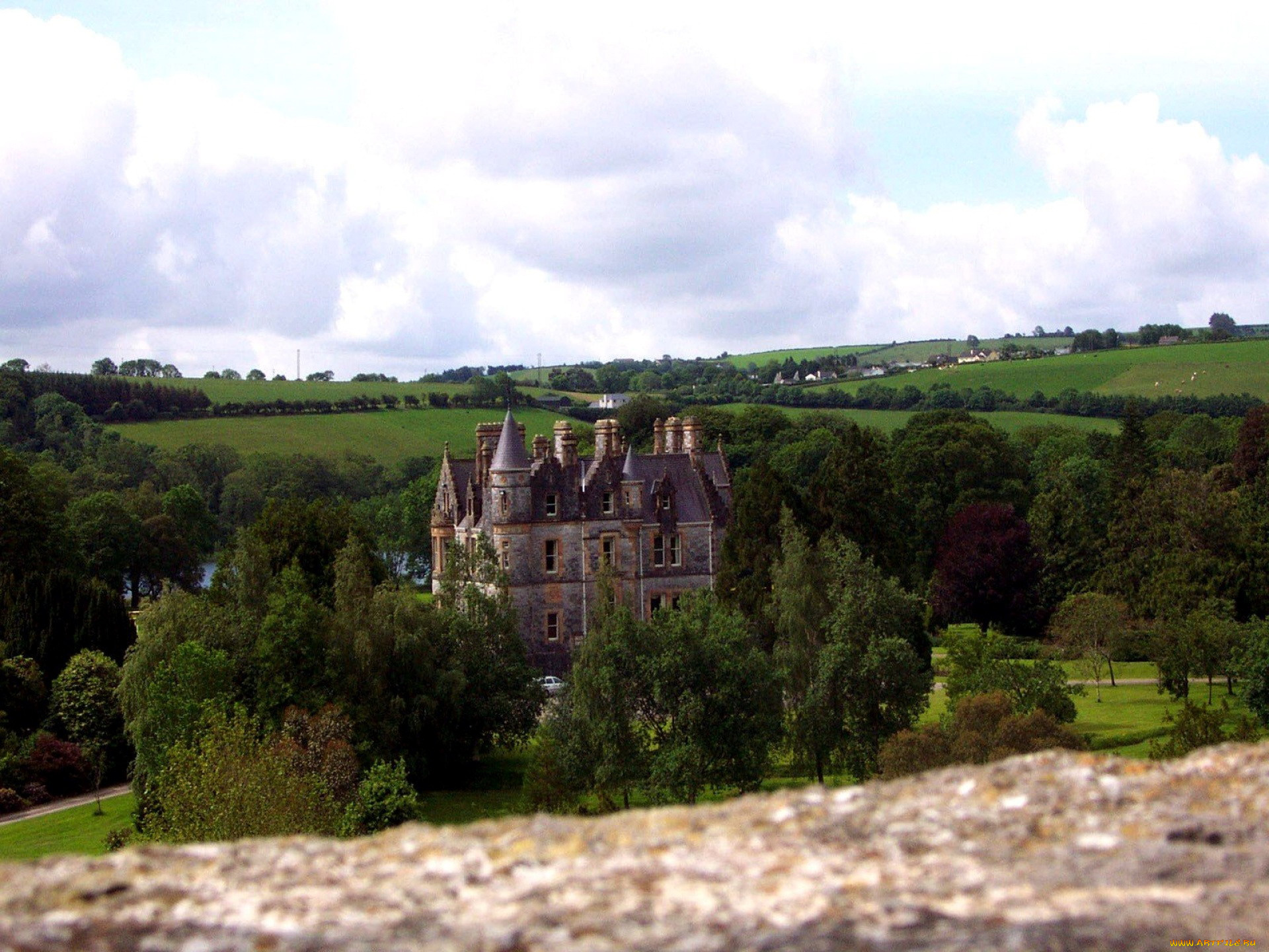 blarney, castle, города, замки, ирландии, blarney, castle