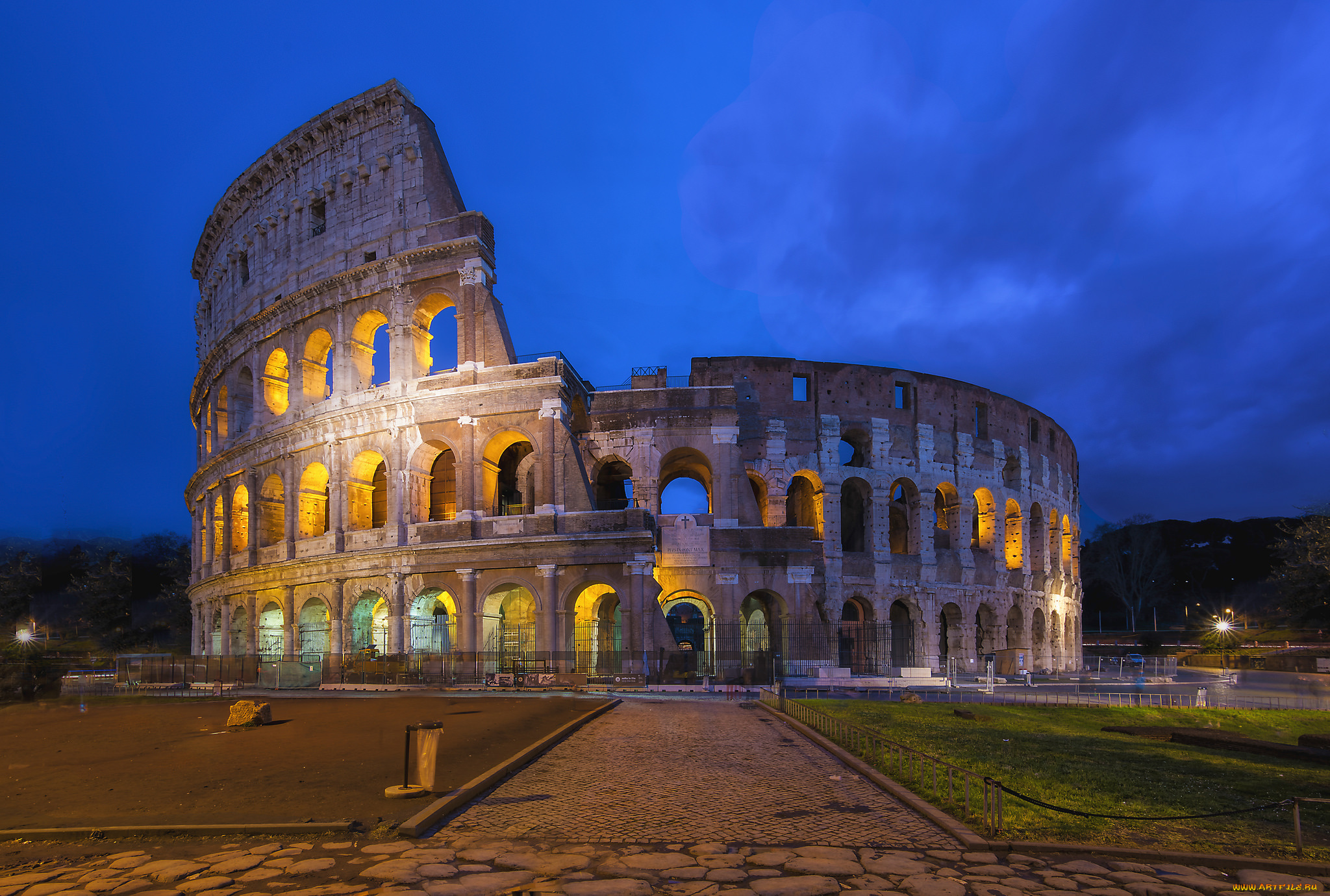 roman, colosseum, города, рим, , ватикан, , италия, простор