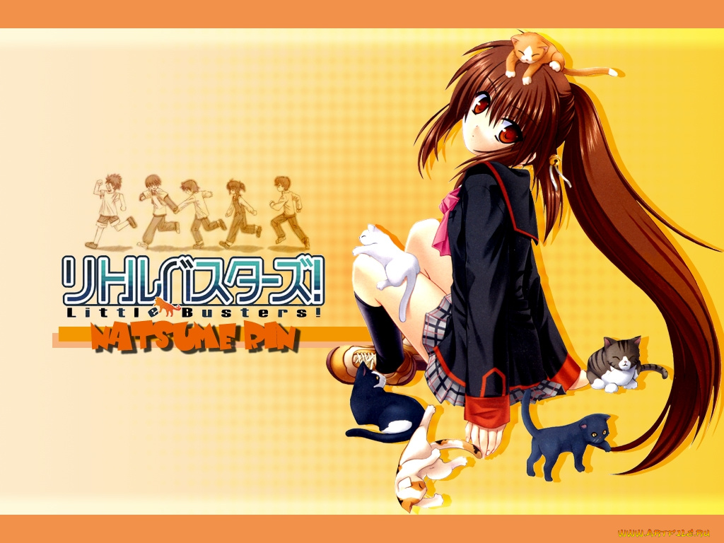 аниме, little, busters