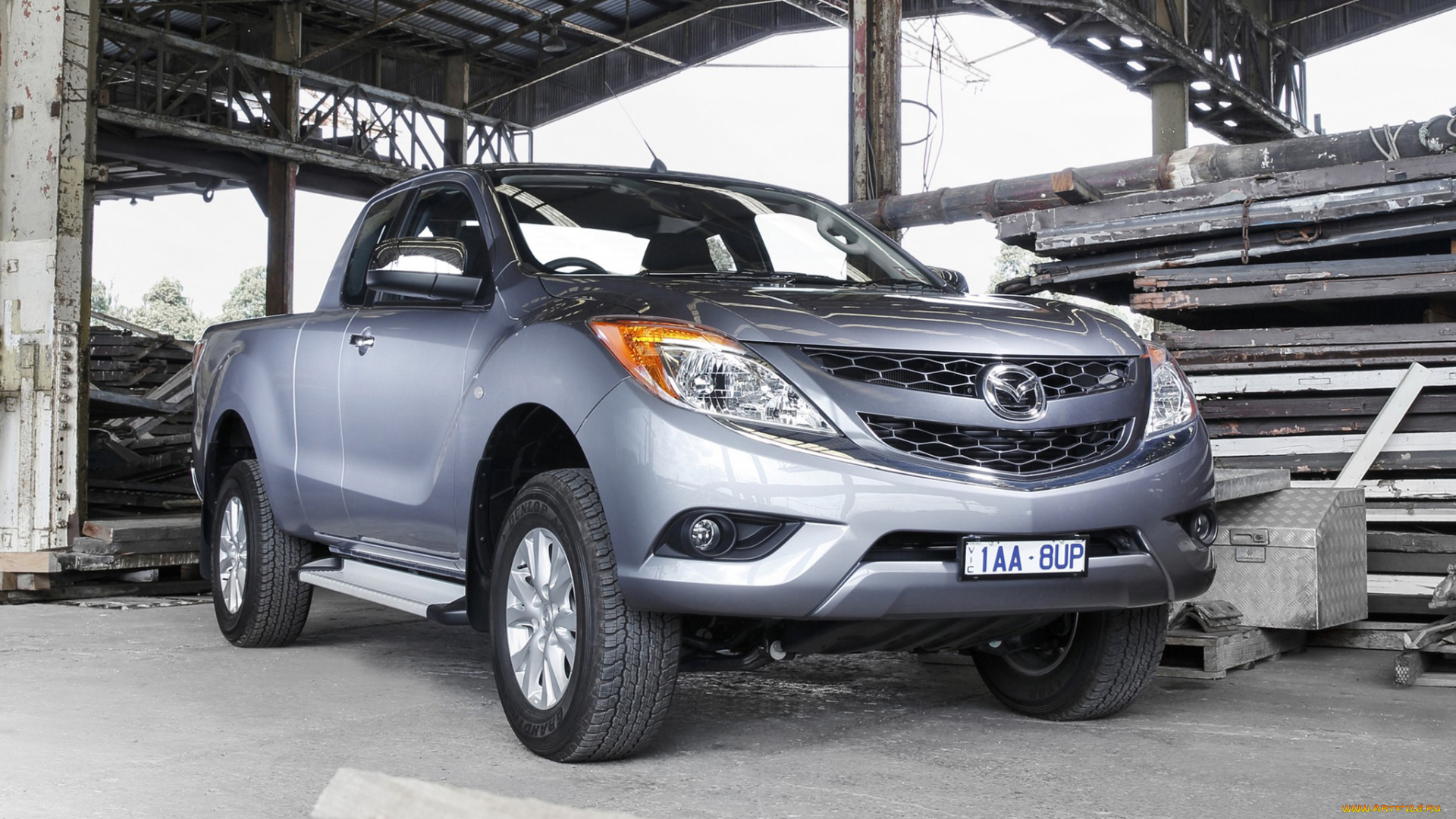 автомобили, mazda, bt-50, серый, au-spec, cab, freestyle