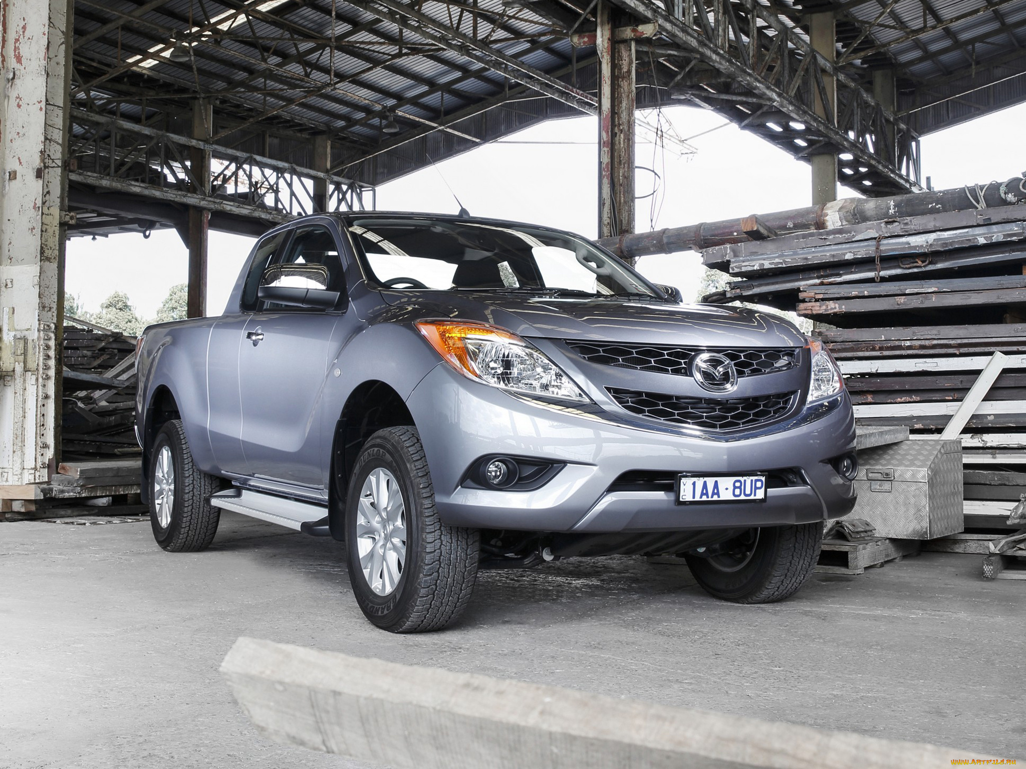 автомобили, mazda, bt-50, серый, au-spec, cab, freestyle