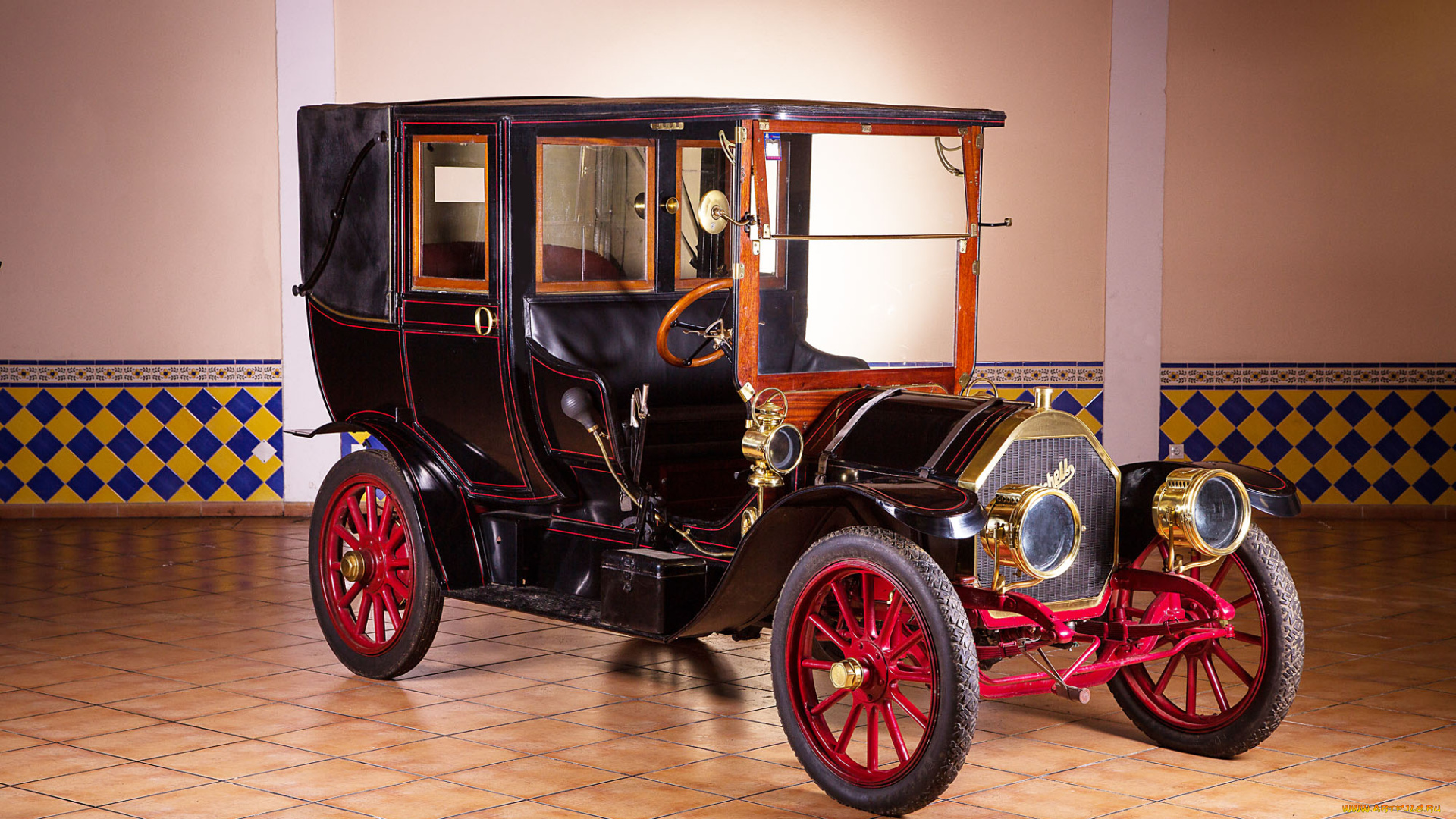 1911, mitchell, towncar, автомобили, классика, mitchell