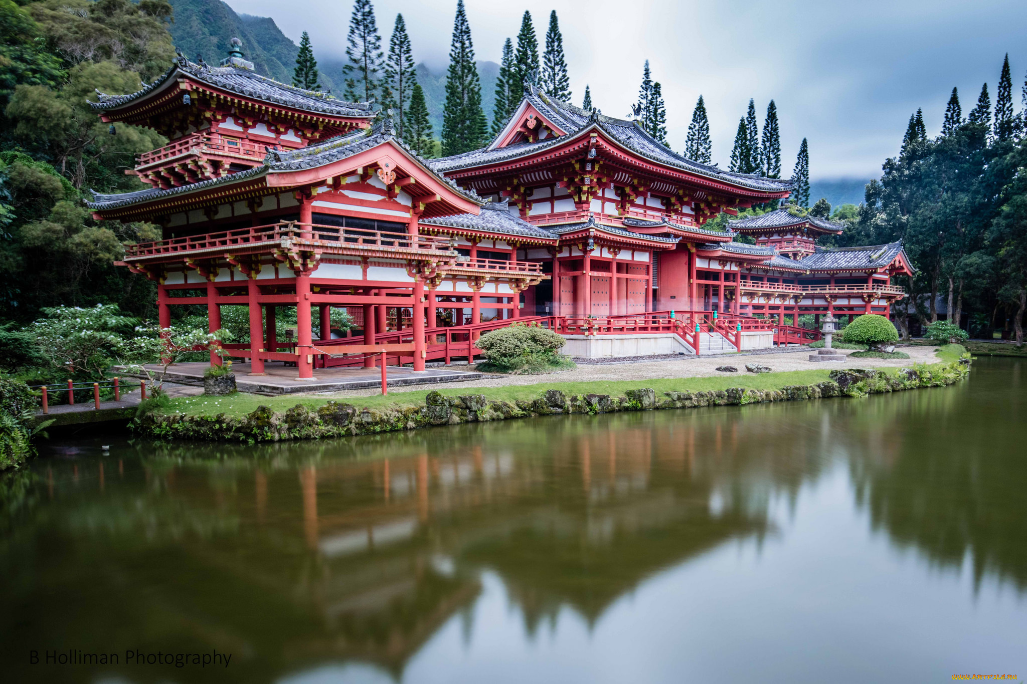 byodo-in, temple, , oahu, , hawaii, города, -, буддийские, и, другие, храмы, храм