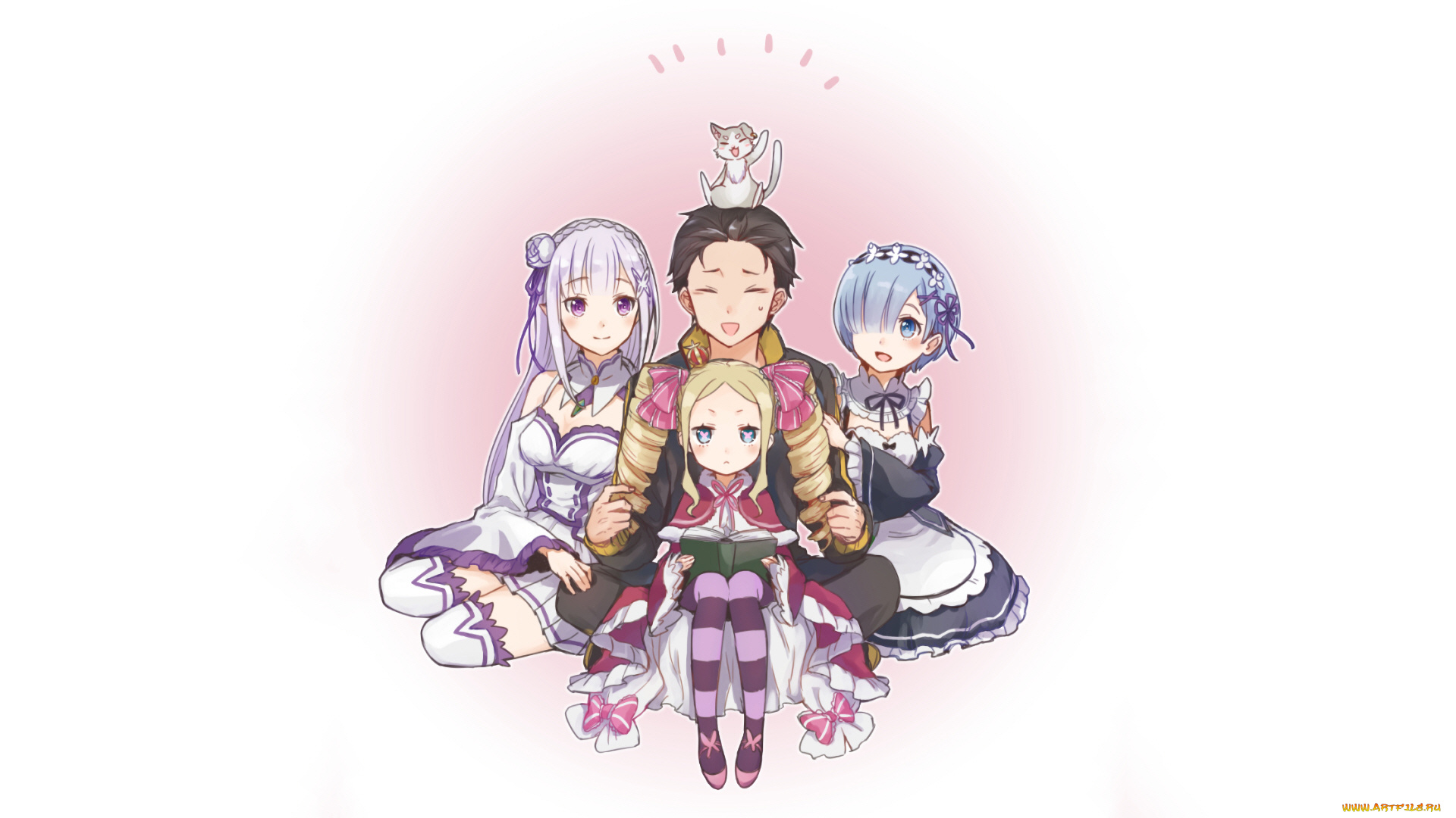 аниме, re, , zero, kara, hajimeru, isekai, seikatsu, с, нуля