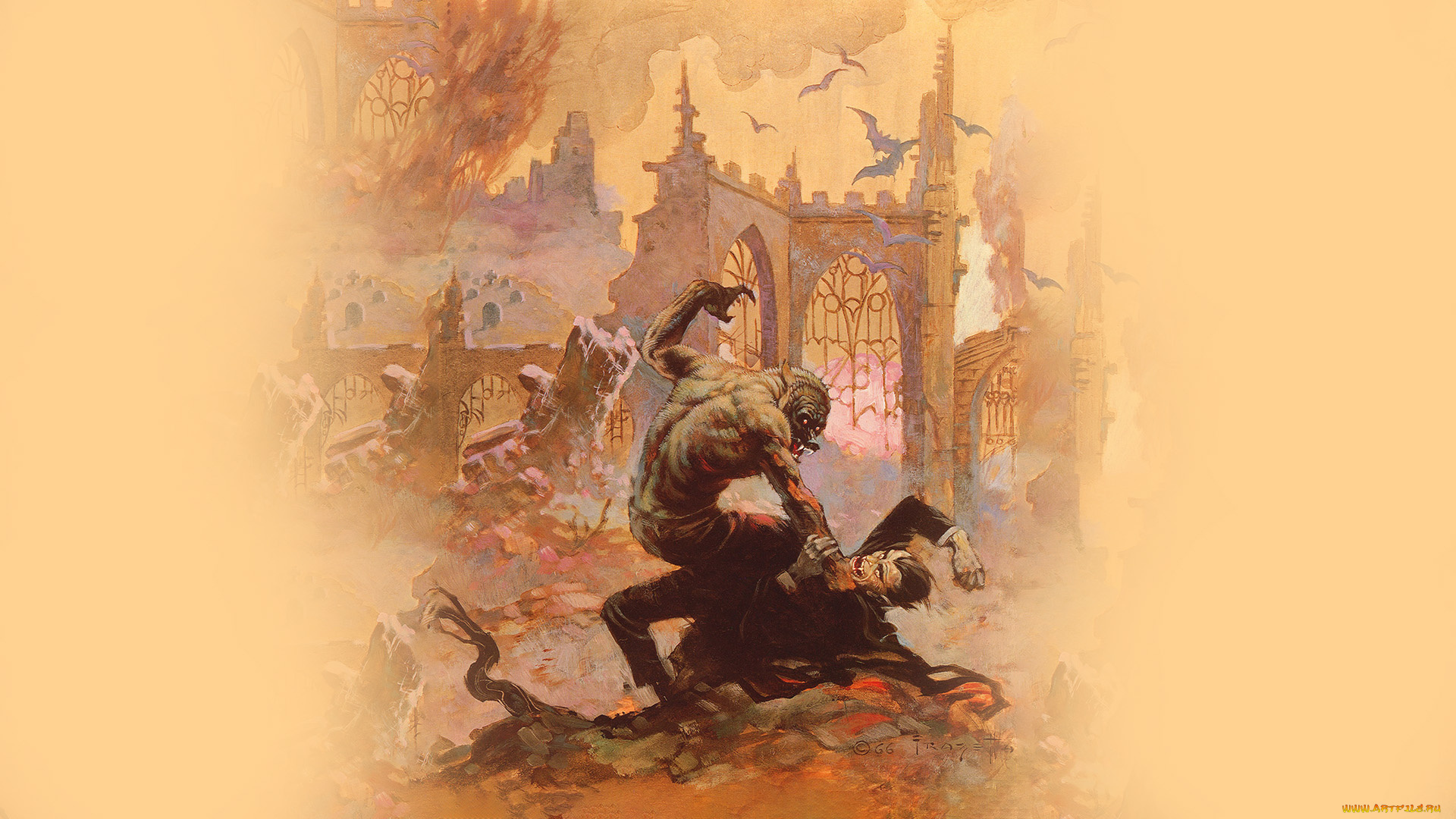 фэнтези, _frank, frazetta, frank, frazetta