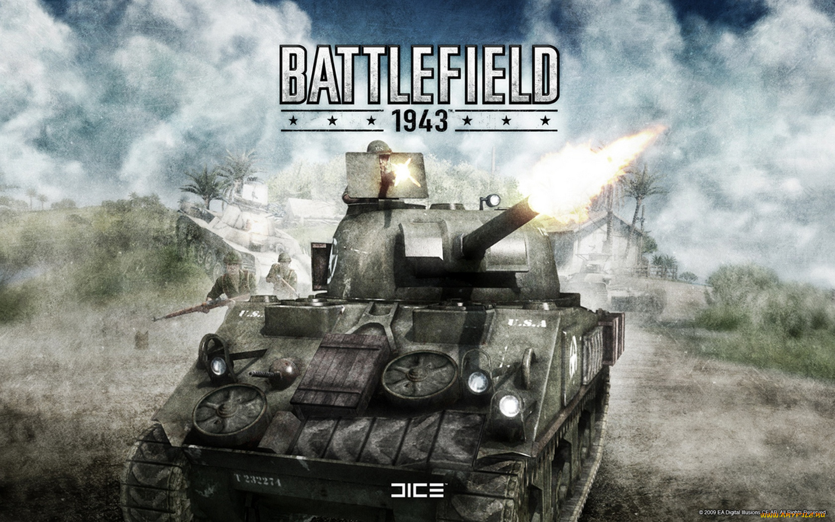 видео, игры, battlefield, 1943