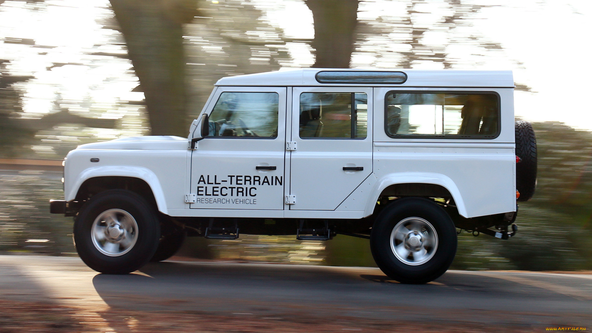 land-rover, electric, defender, concept, 2013, автомобили, land-rover, concept, defender, electric, 2013