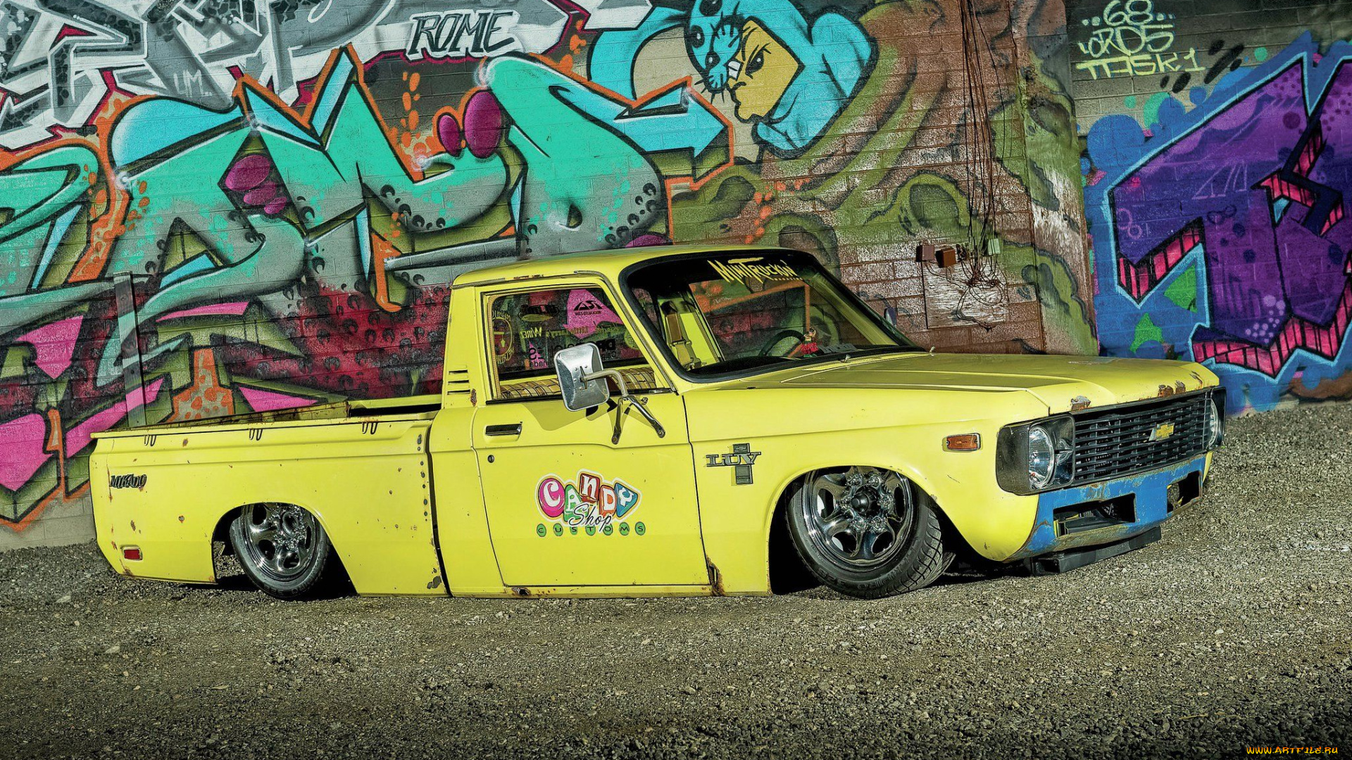 автомобили, custom, pick-up, chevrolet