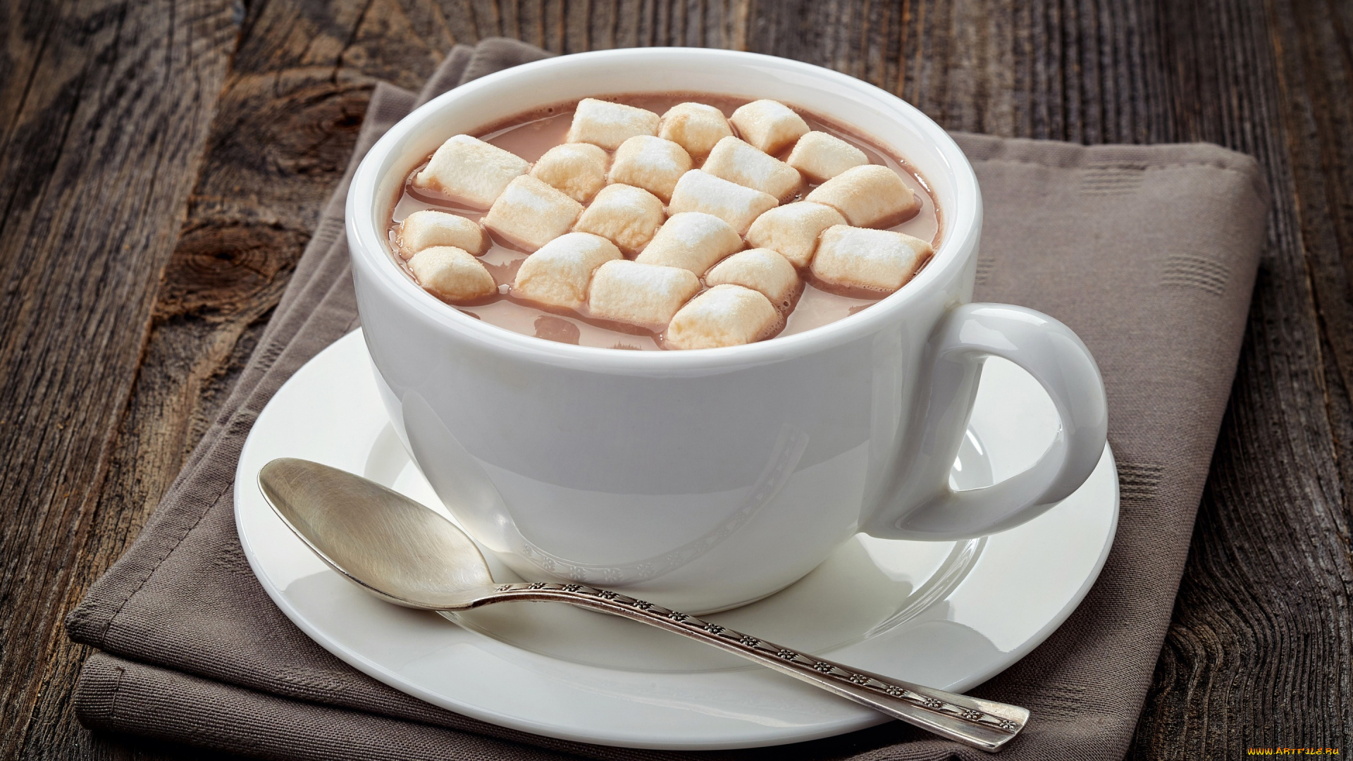 еда, кофе, , кофейные, зёрна, зефир, шоколад, marshmallow, ложка, hot, chocolate, cup, маршмеллоу