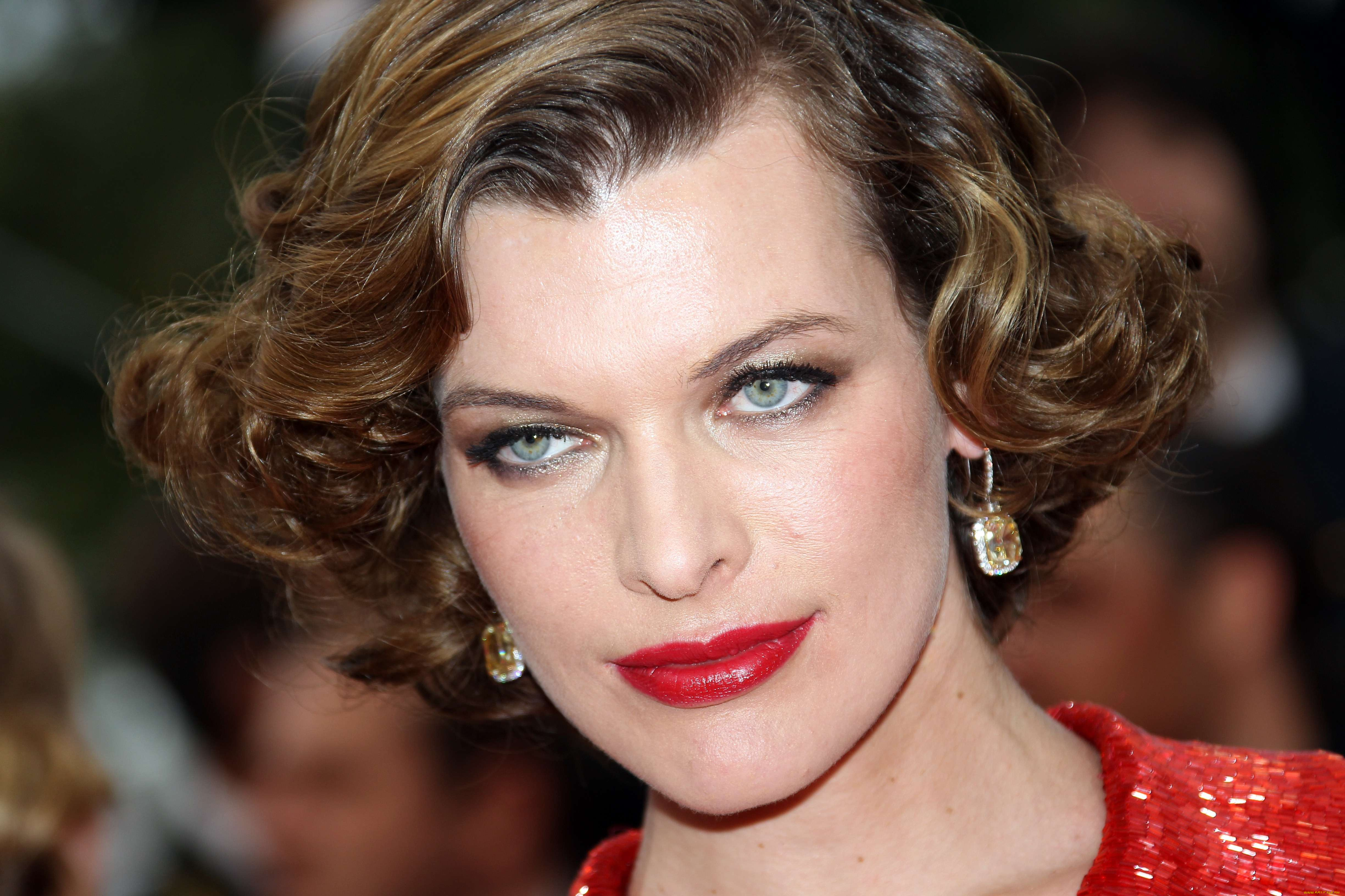 Milla, Jovovich, девушки