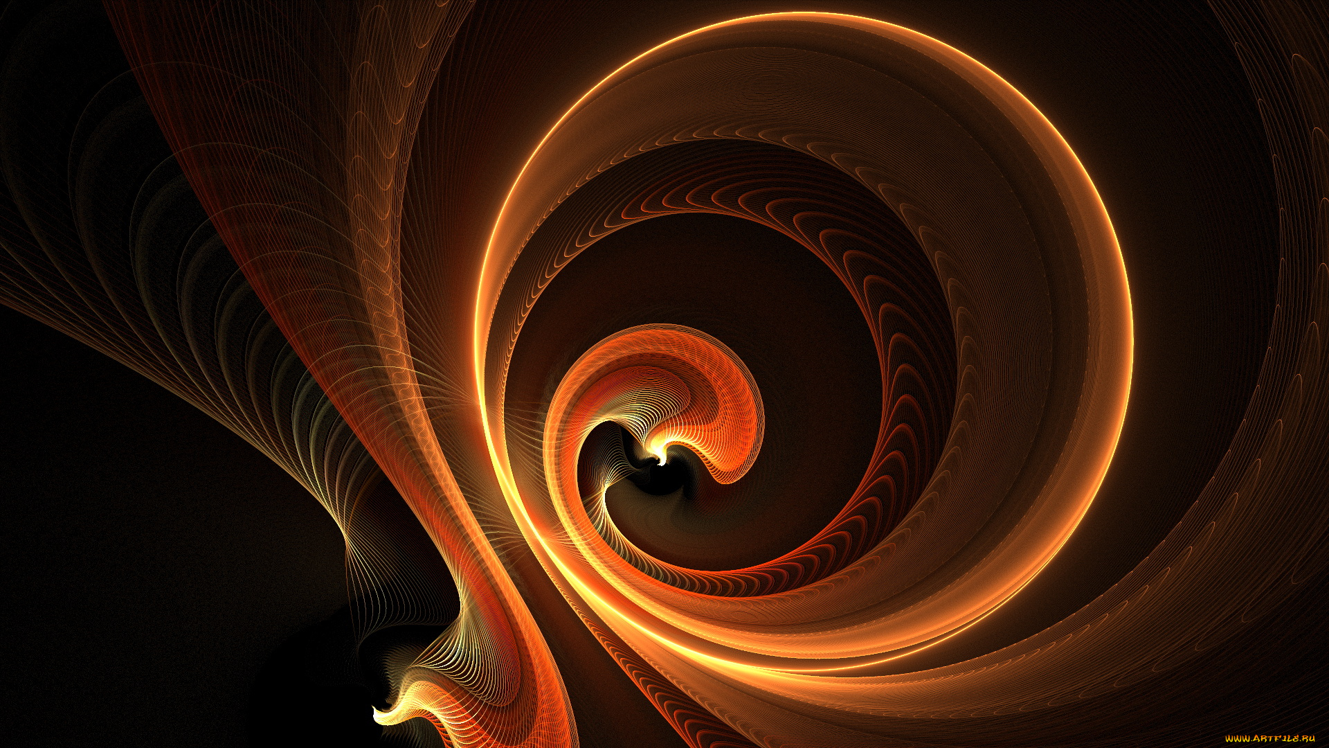 3д, графика, fractal, фракталы, фрактал, узор, цвета