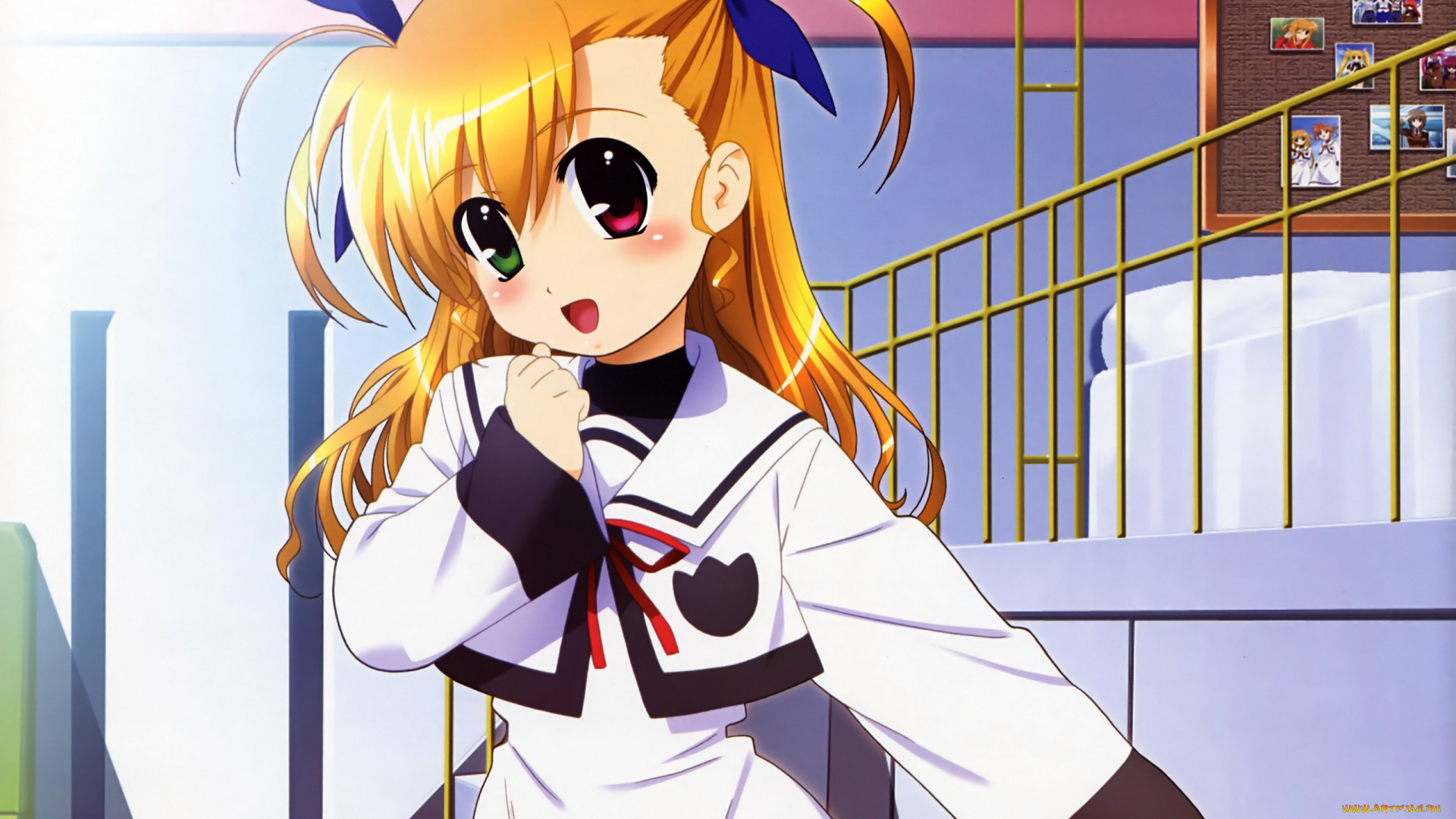 mahou, аниме, shoujo, lyrical, nanoha, madoka, magika