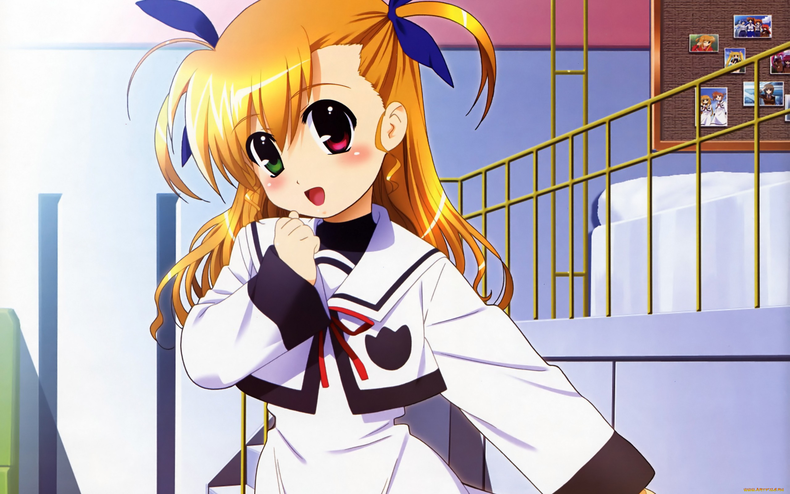 mahou, аниме, shoujo, lyrical, nanoha, madoka, magika