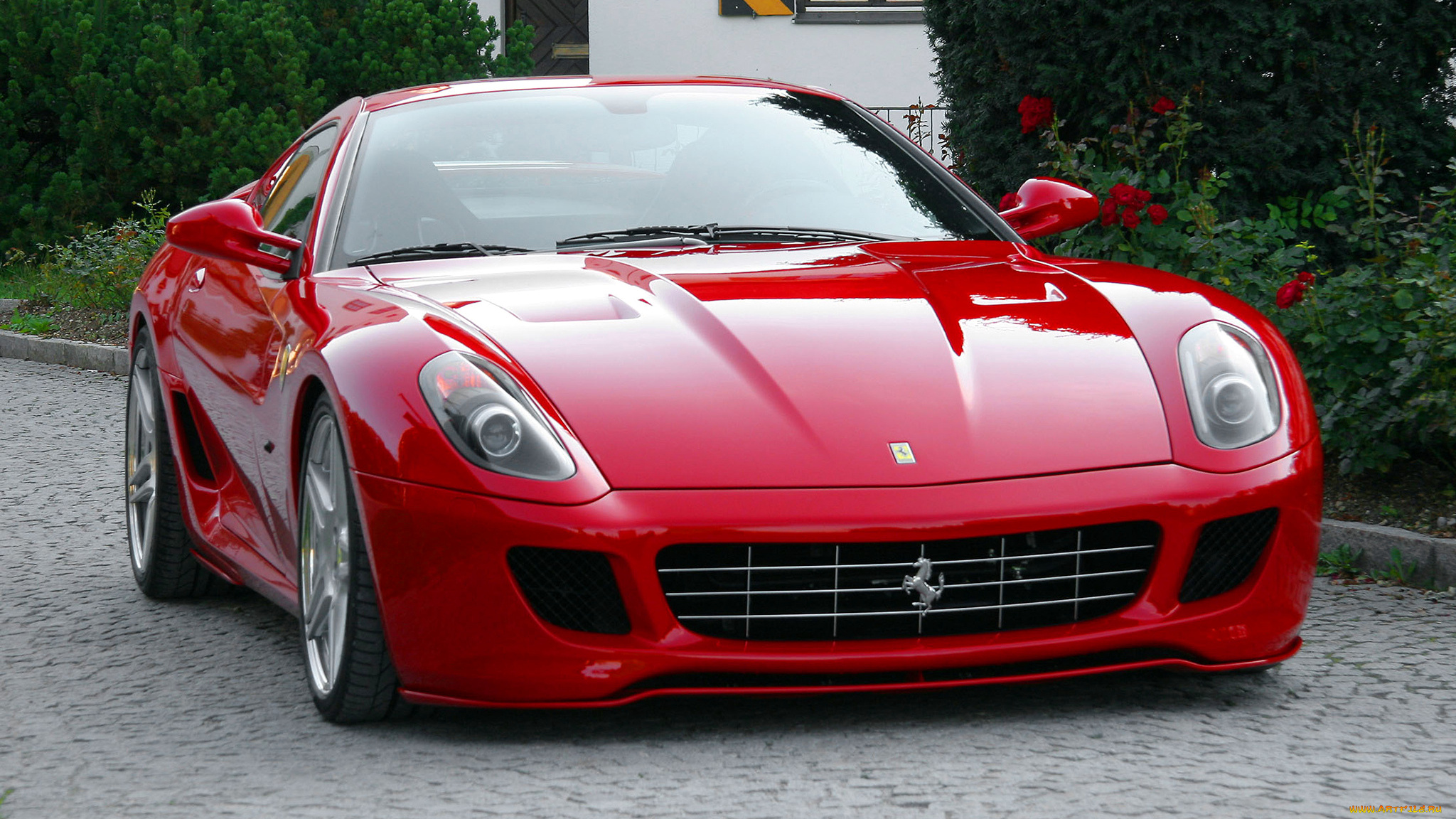 ferrari, 599, gtb, fiorano, автомобили, s, p, a, италия, спортивные, гоночные