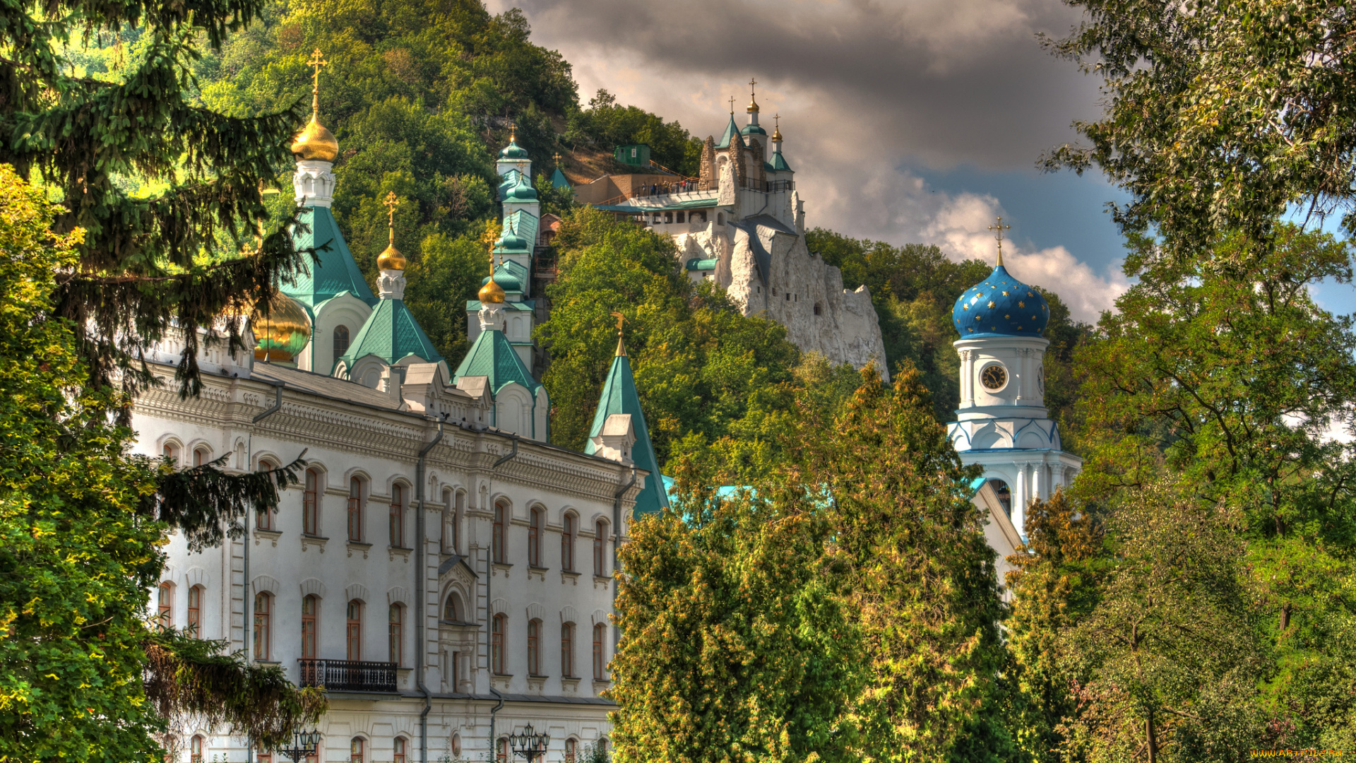 святогорская, лавра, города, -, православные, церкви, , монастыри, обитель