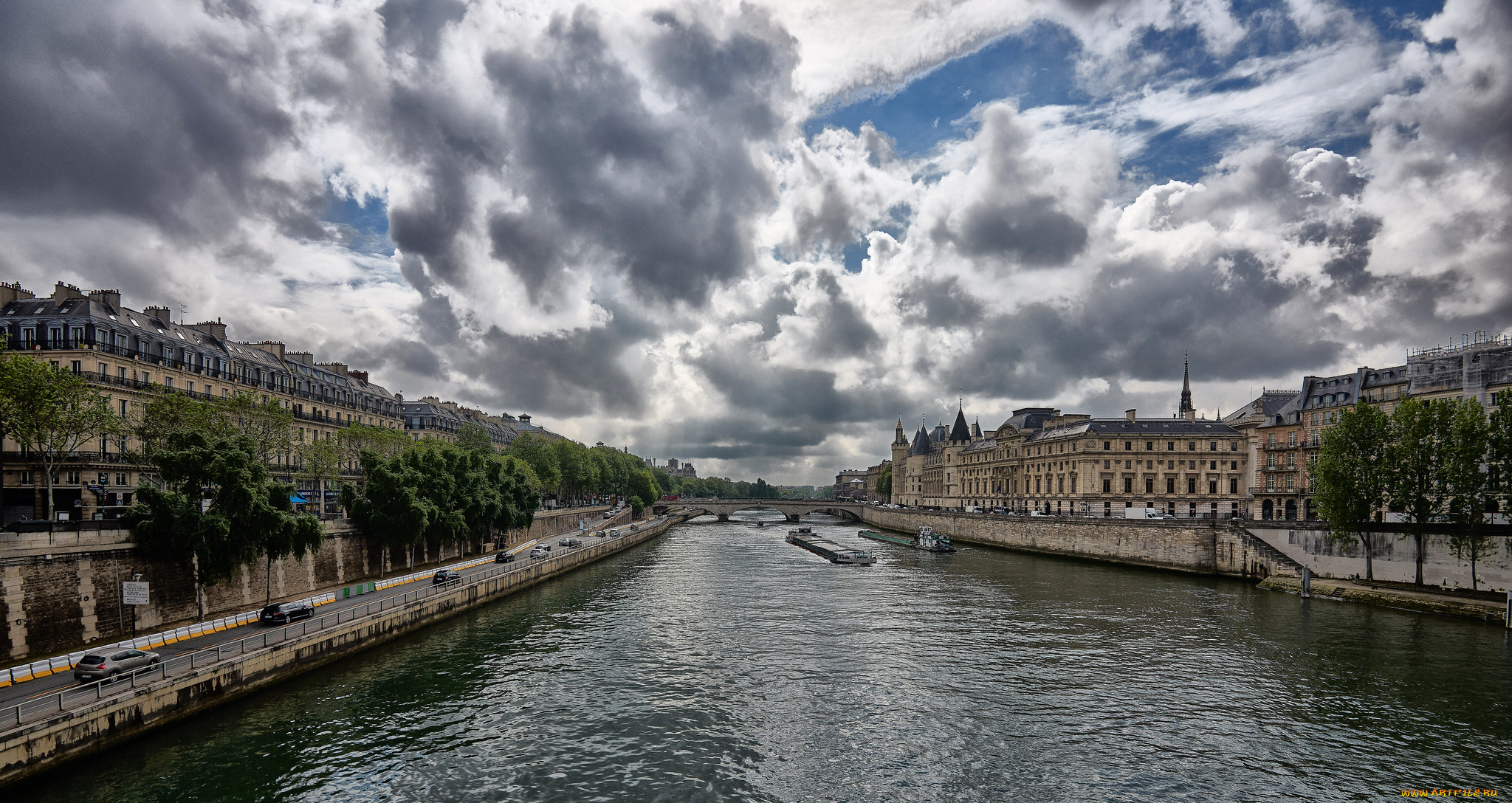 paris, города, париж, , франция, панорама