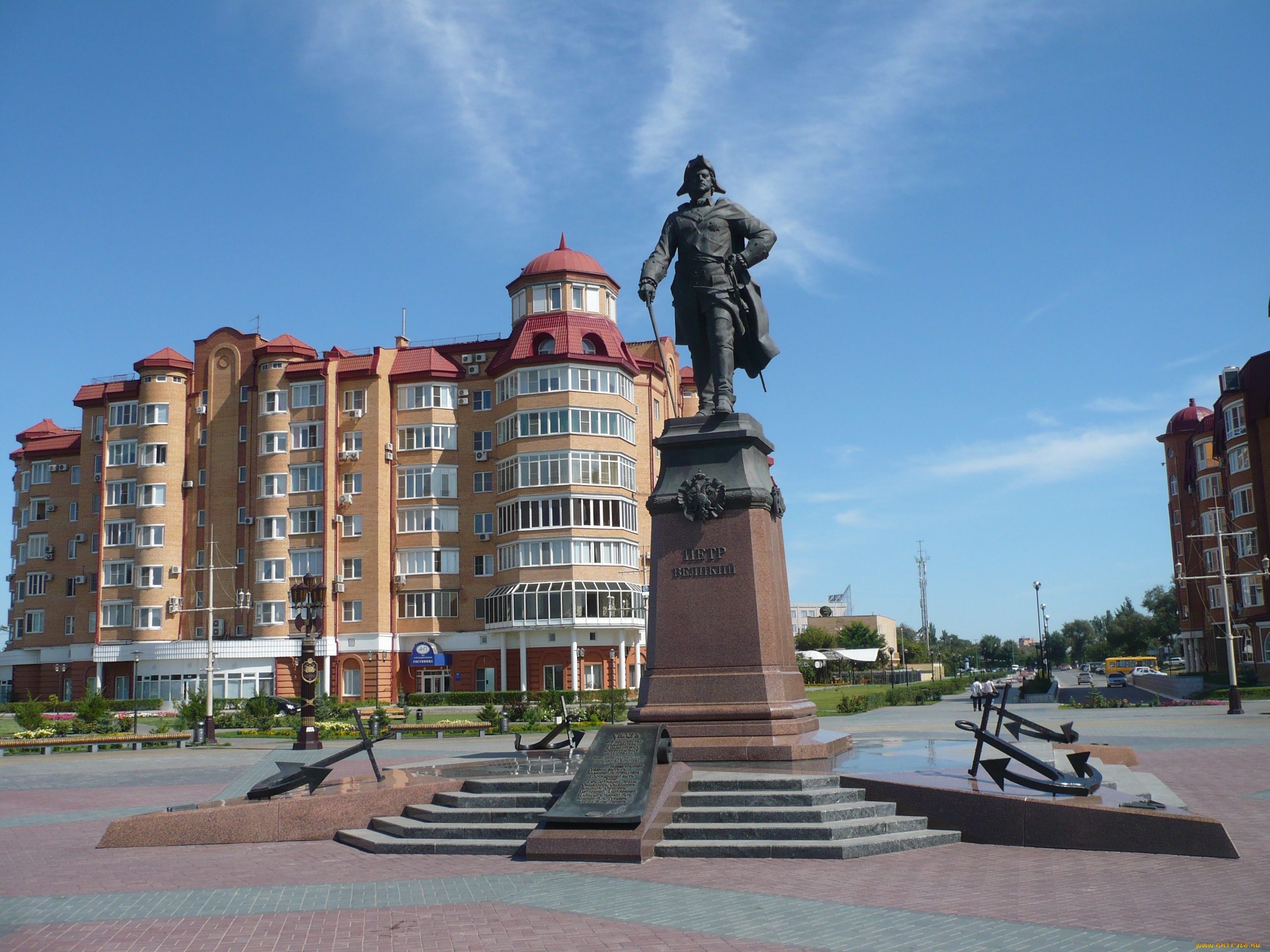 астрахань, города, -, памятники, , скульптуры, , арт-объекты, памятник, пётр, первый