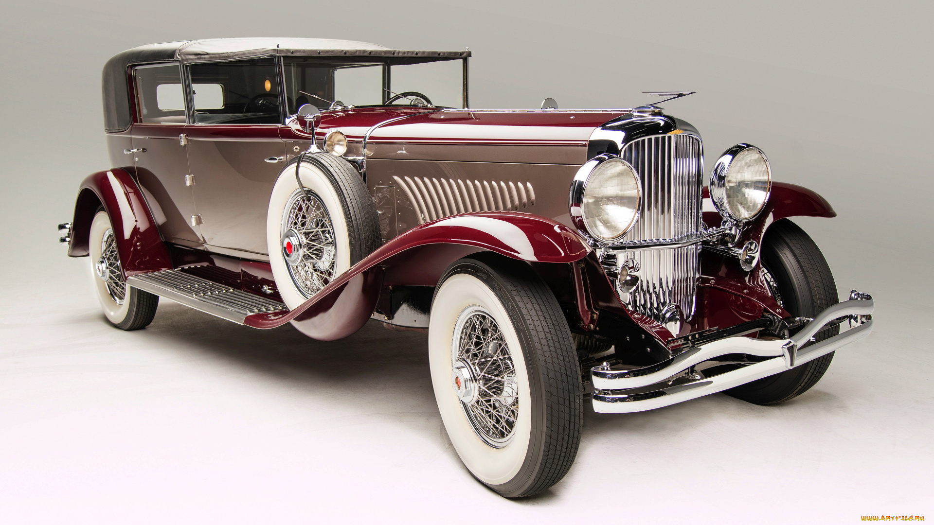 duesenberg, murphy, j381, автомобили, duesenberg, ретро, красный, коричневый