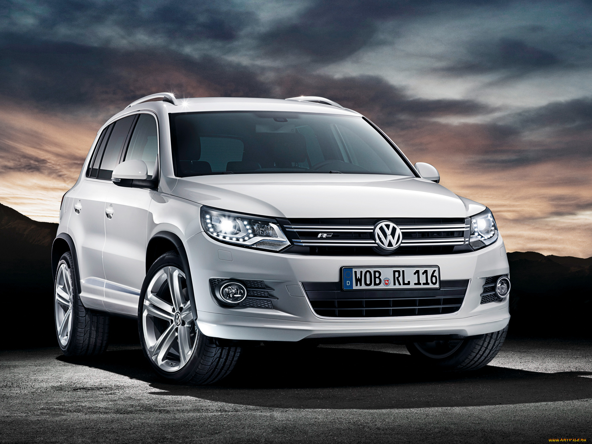 volkswagen, tiguan, line, автомобили