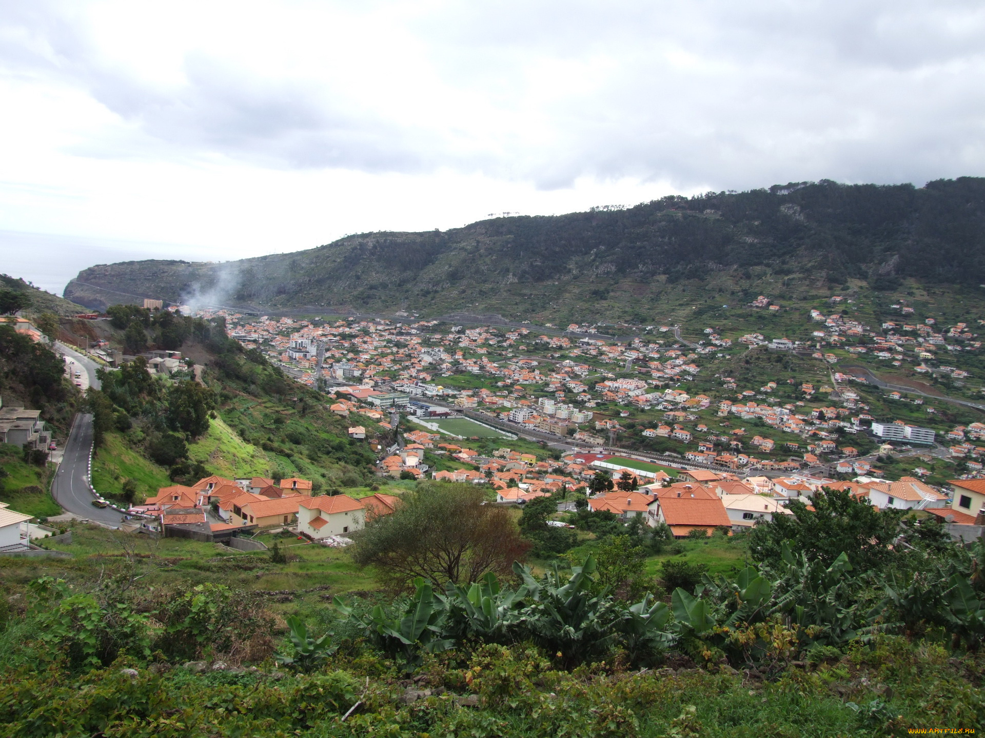 португалия, madeira, города, панорамы, панорама