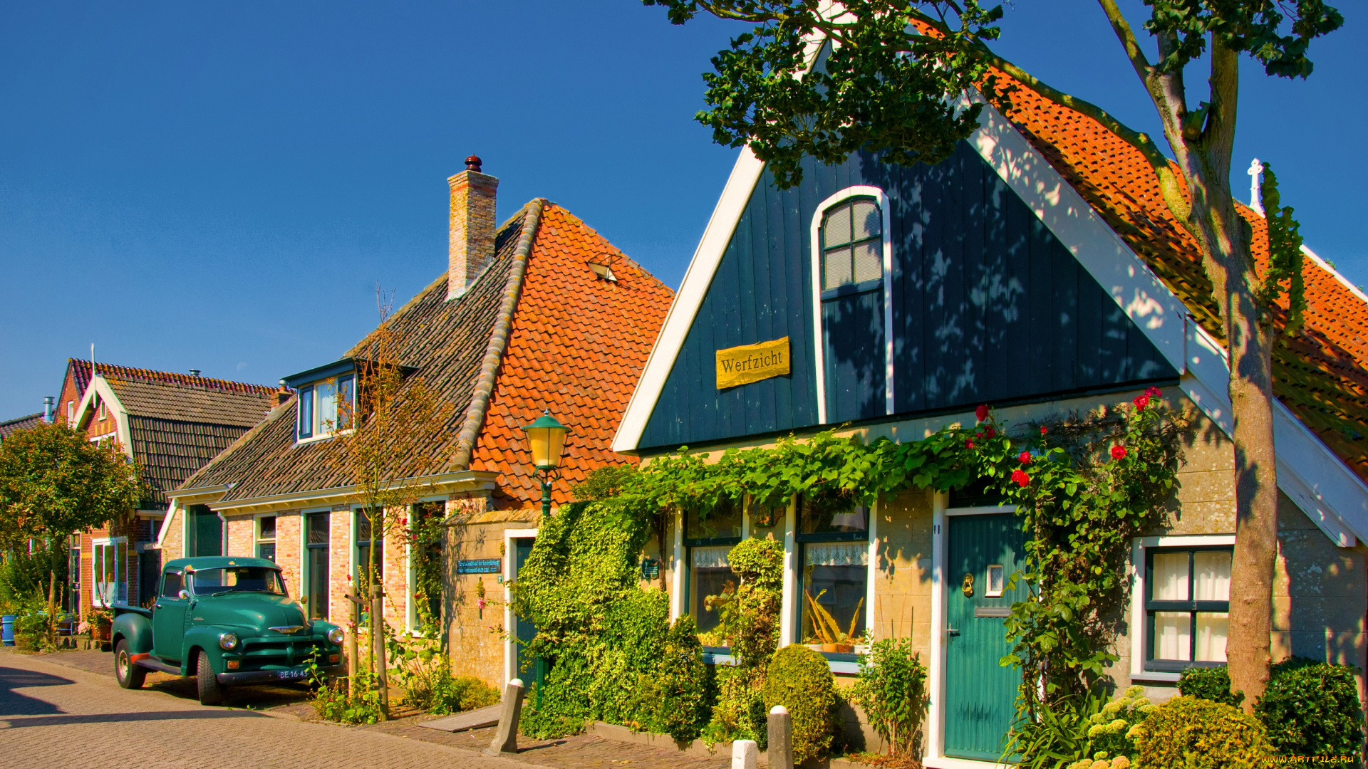 нидерланды, den, hoorn, texel, города, улицы, площади, набережные, улица, дома