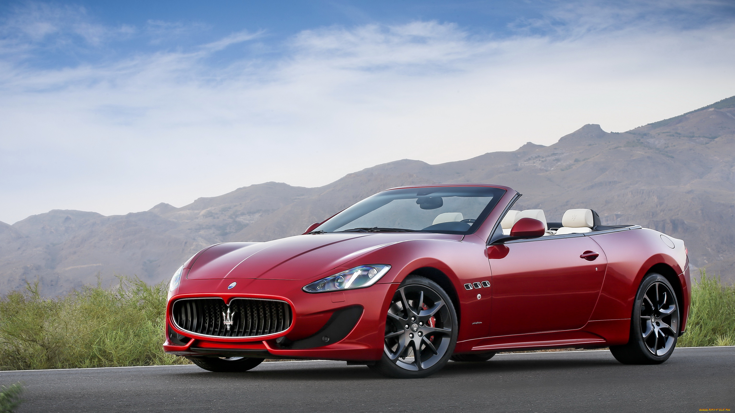 2012, maserati, grancabrio, sport, автомобили, спорт