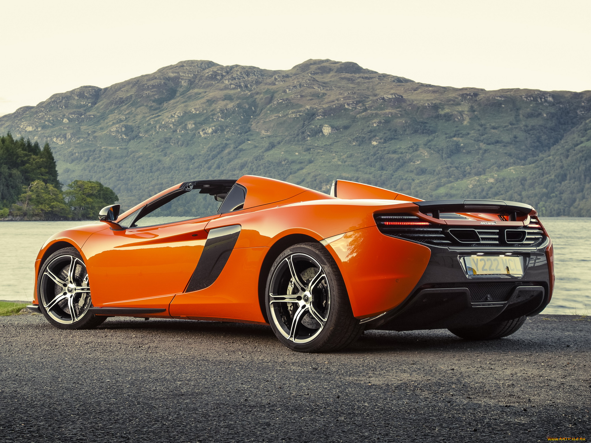 автомобили, mclaren, spyder, 650s, 2014г, uk-spec