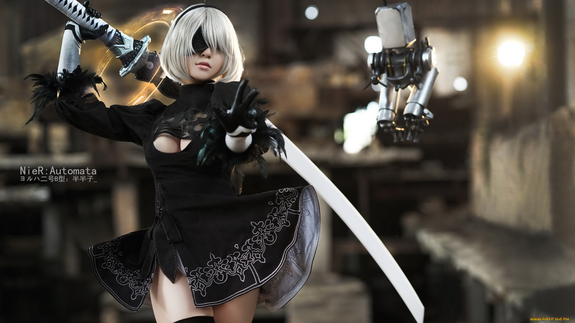 разное, cosplay, , косплей, 2b, nier, automata, cosplay