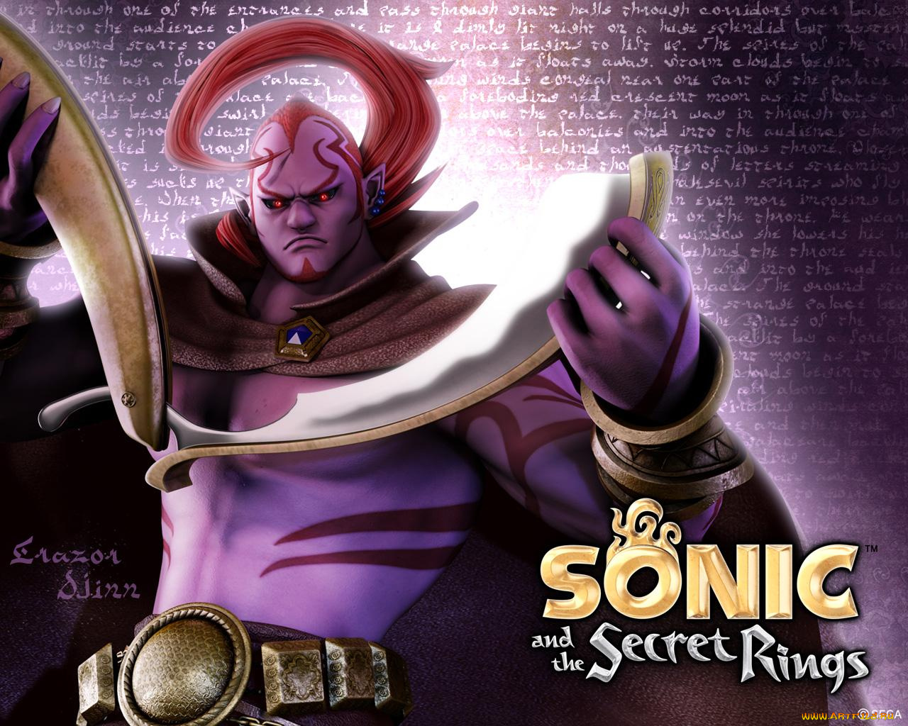 sonic, and, the, secret, rings, видео, игры