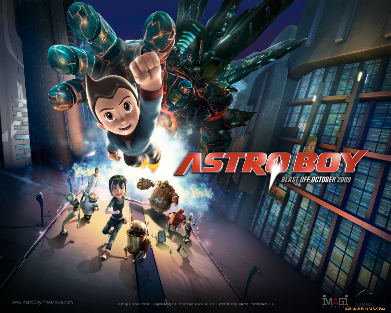 astro, boy, мультфильмы