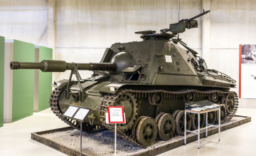 обоя pvkv m 43, техника, военная техника, экспозиция, музей