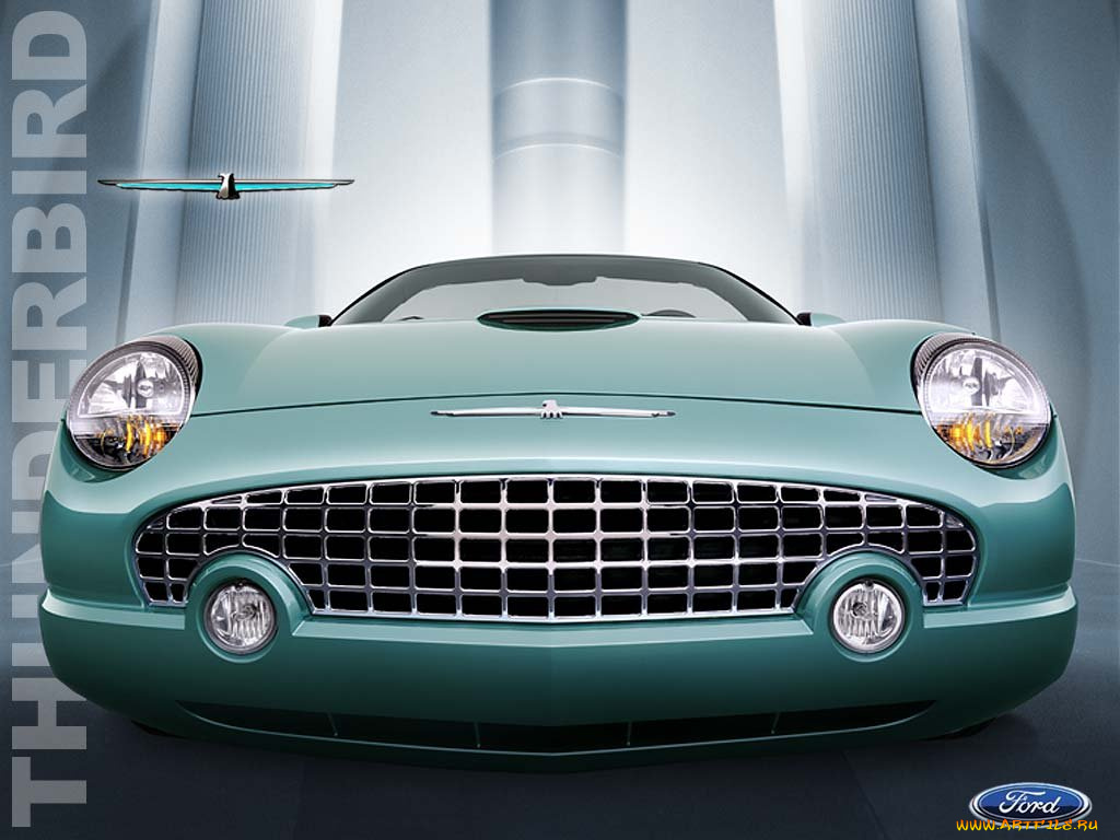 ford, thunderbird, автомобили